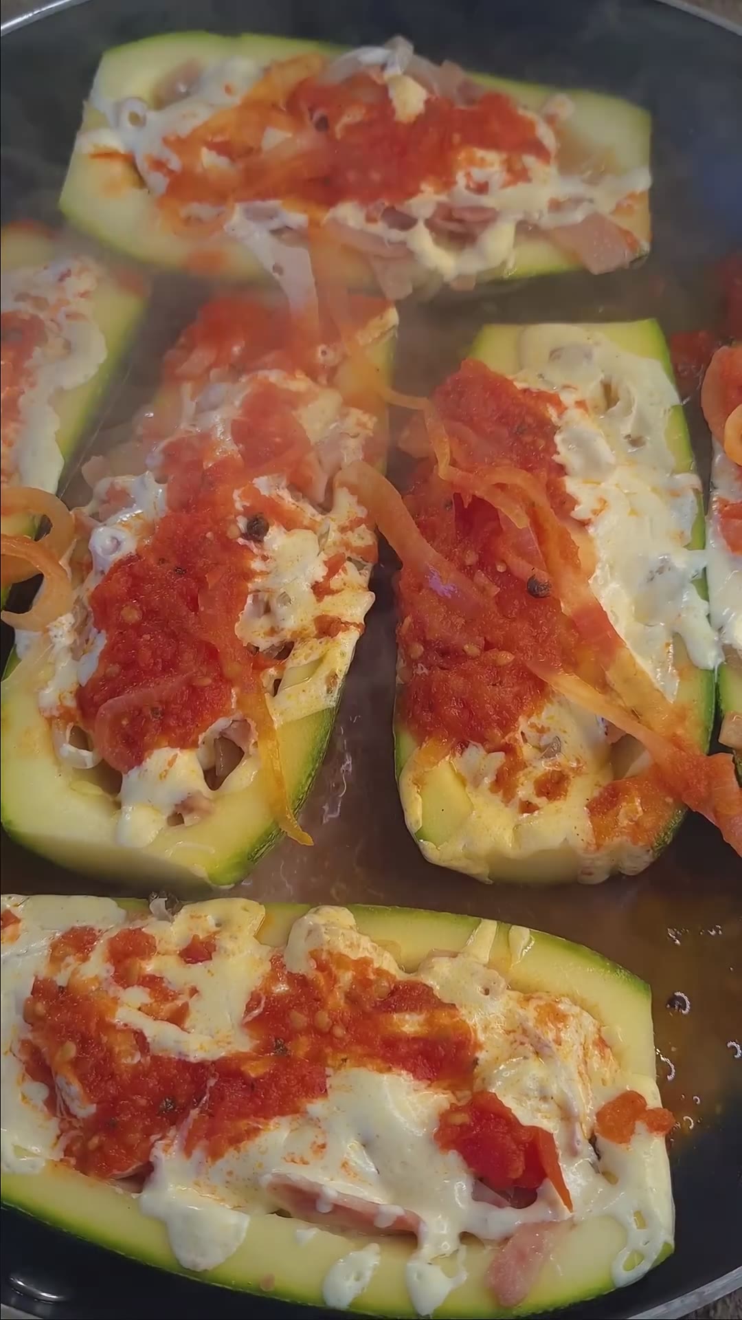 Calabacitas Rellenas Receta económica | Cocinero en proceso #recetafacil #comidacasera