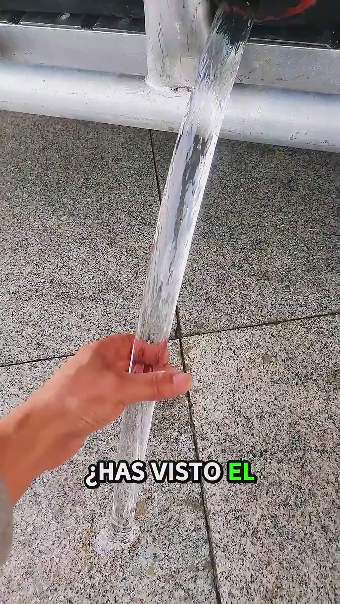 💧🤔 Flujo laminar en el agua #agua #shorts #viral