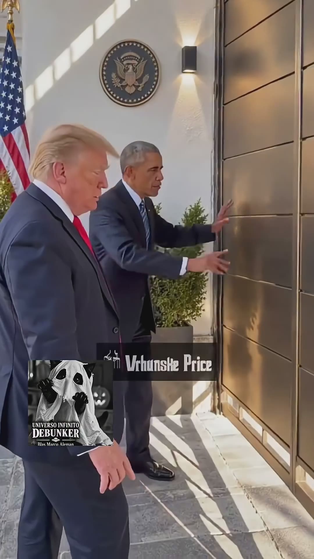 Un poco de Humor “político “ con Barack Obama y Donald Trump 😹