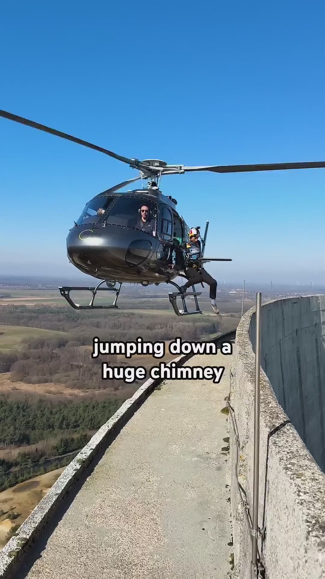 Helicopter Drop Off For This 😳