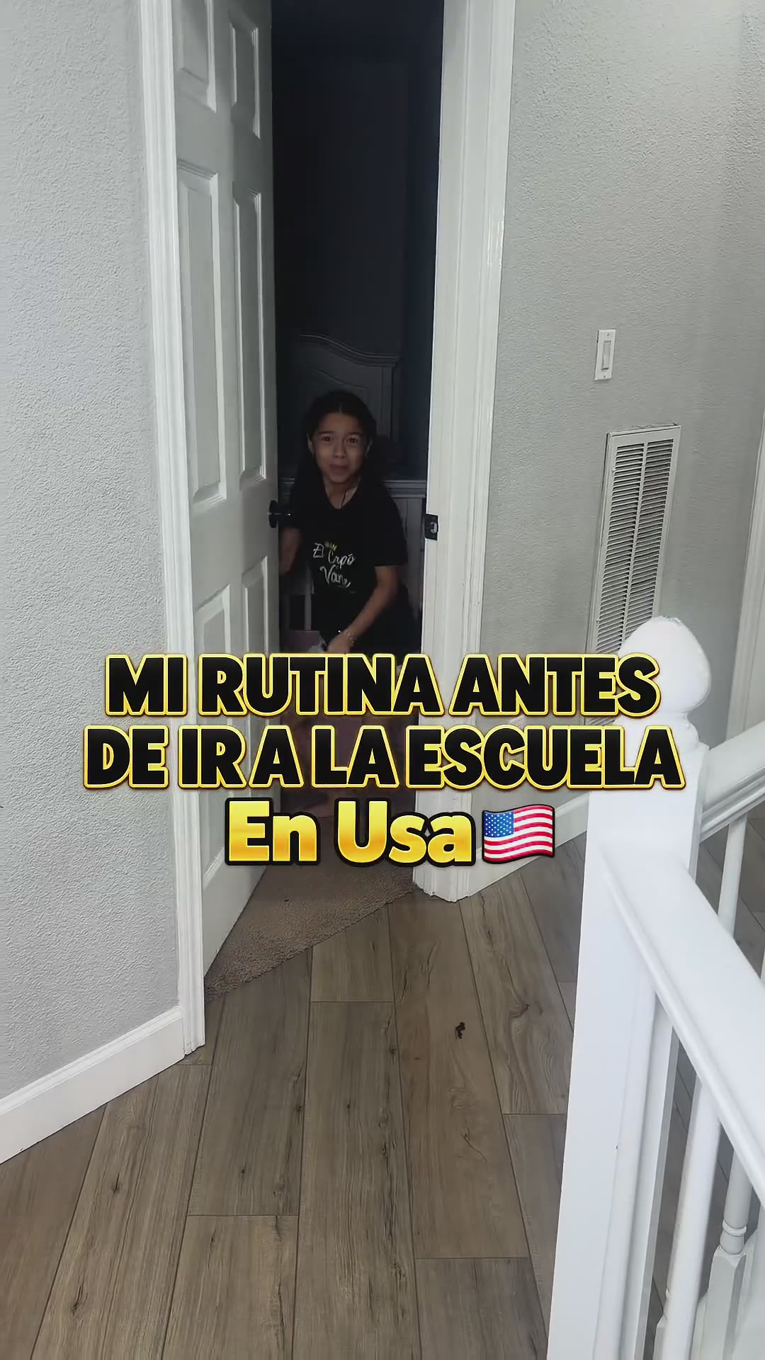 Mi rutina antes de ir ala escuela en usa 🇺🇸 #humor #lifeinusa #latinosenusa