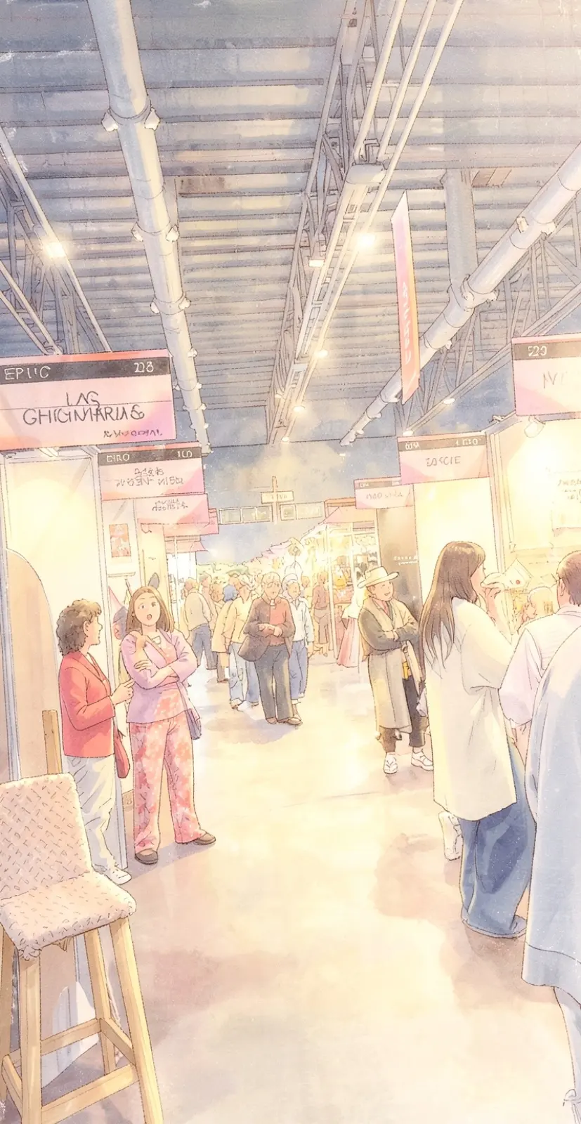 Probando filtro ghibli con multitudes
