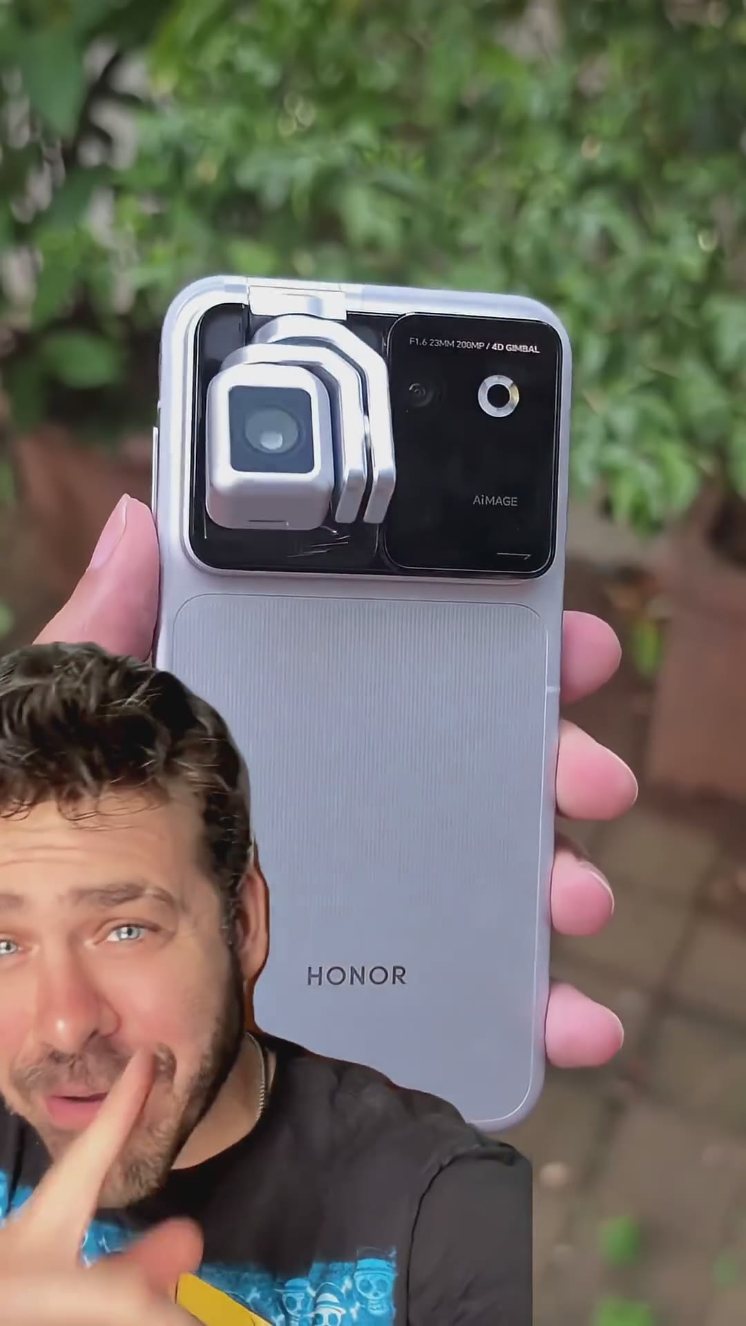 Puse a prueba el nuevo robot phone de honor