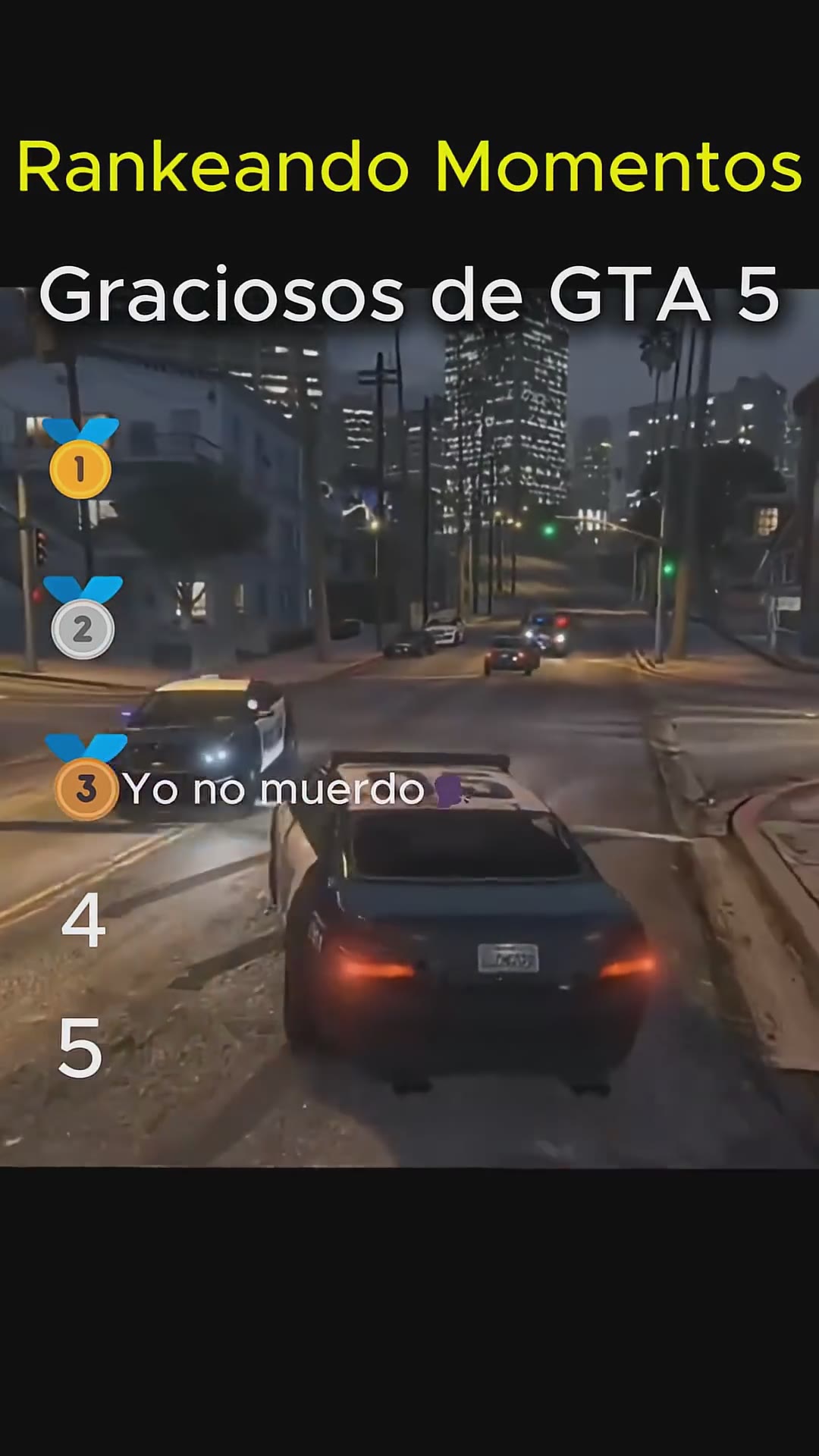 Rankeando Momentos Graciosos de GTA 5 #GTAV #gta5 #grandtheftautov #ranking #funny #rockstargames