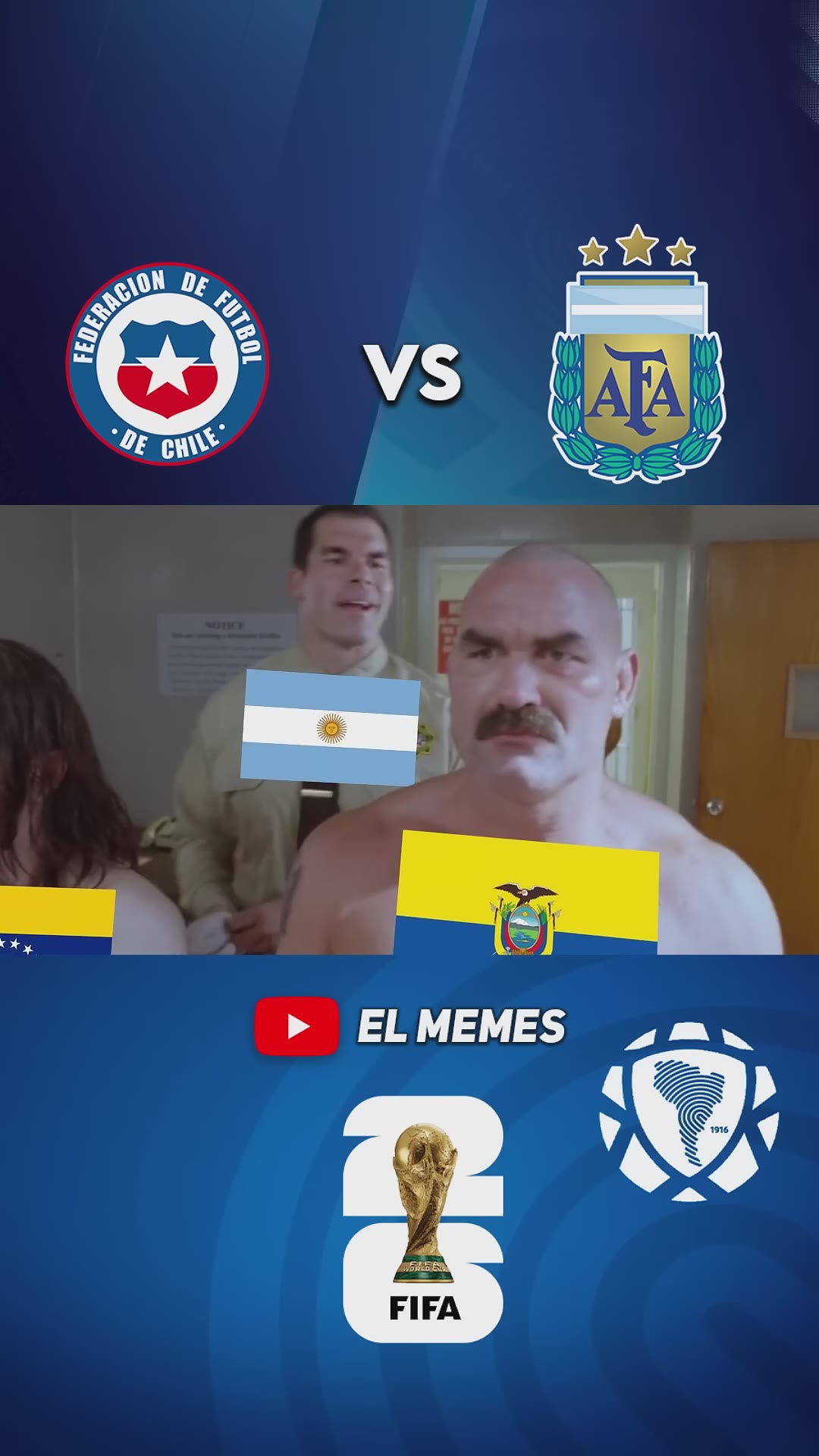No por nada va último 💀#argentina #chile #eliminatorias #conmebol #mundial #elmemes #memes #futbol