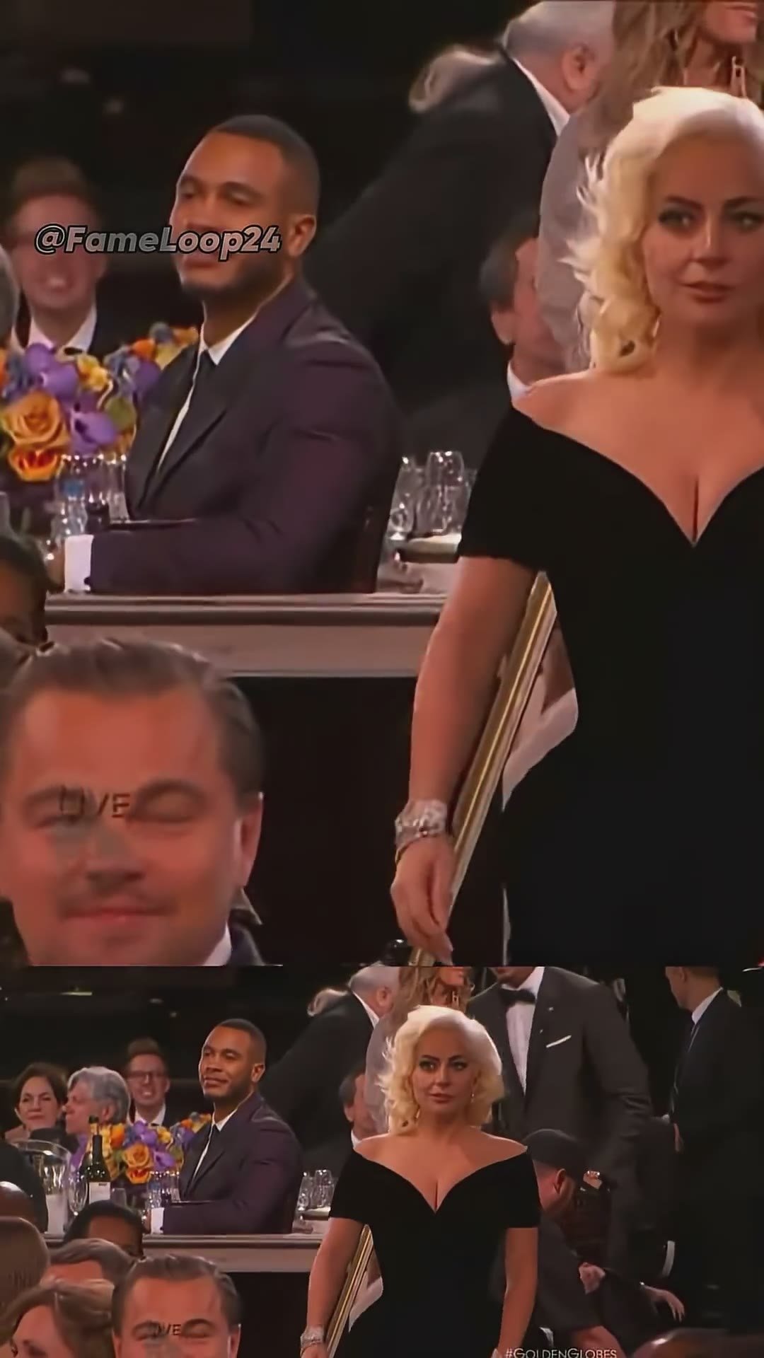 Leonardo DiCaprio, Kate Winslet & Lady Gaga Moments | Special Video Remix #leonardodicaprio #shorts