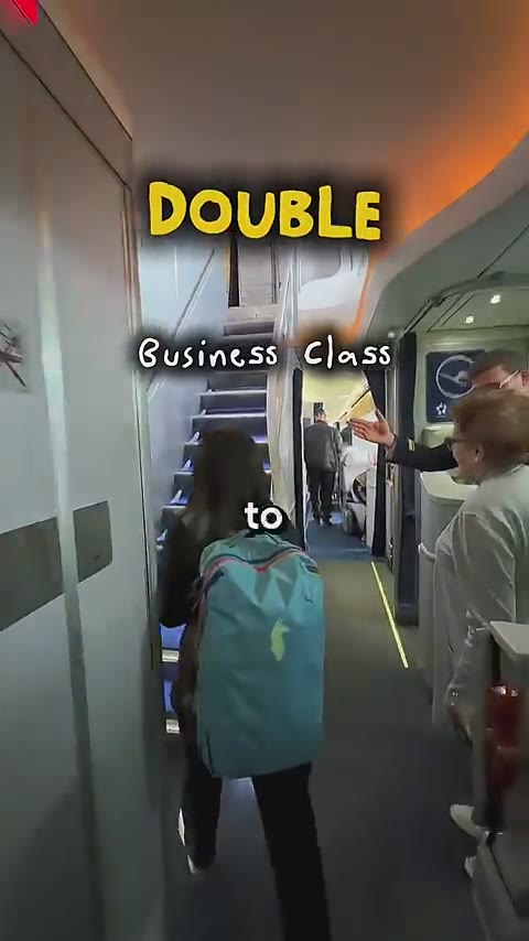 Don’t choose these seats! Honest Review Lufthansa Business Class #lufthansa #flying #airplane