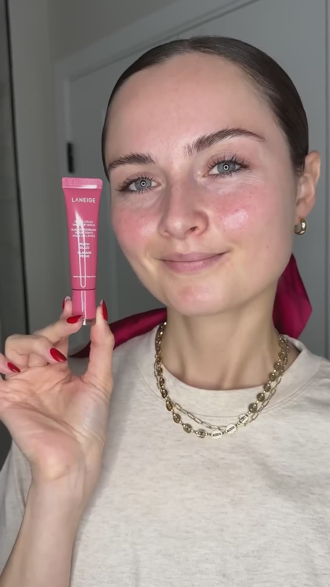 LANEIGE DONUT LIP TINT HONEST REVIEW ✨. #laneige #lipbalm #shorts
