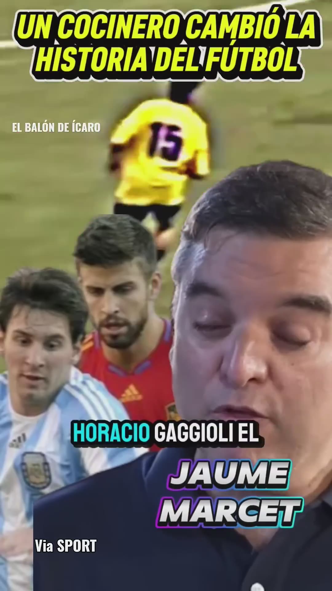 💥MESSI Y EL COCINERO QUE CAMBIÓ LA HISTORIA DEL FÚTBOL ARGENTINO #fcbarcelona