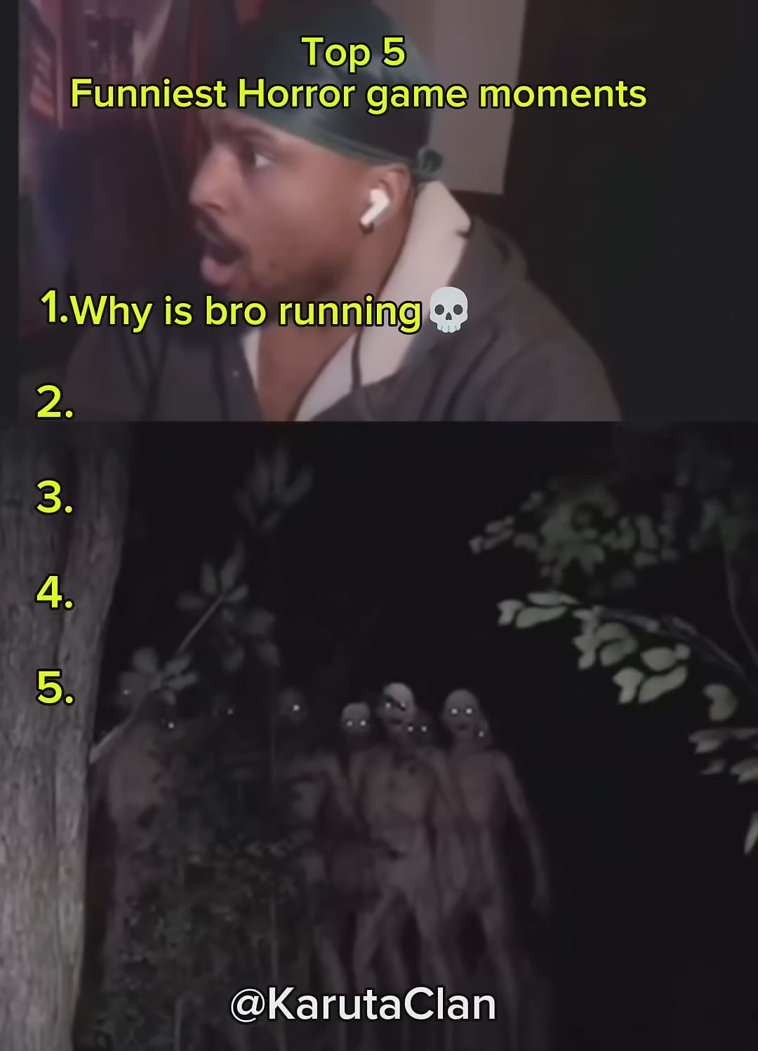 Ranking the top 5 funniest horror game moments #funny #bestclips #clips #horror #gaming