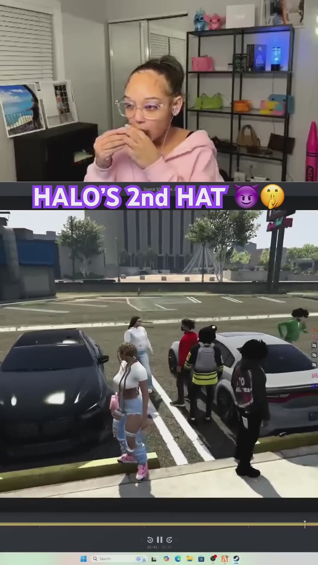 She on demon time rn #gtarp #gtafivemrp #roleplayfivem #roleplay #lakeshorerp #gta