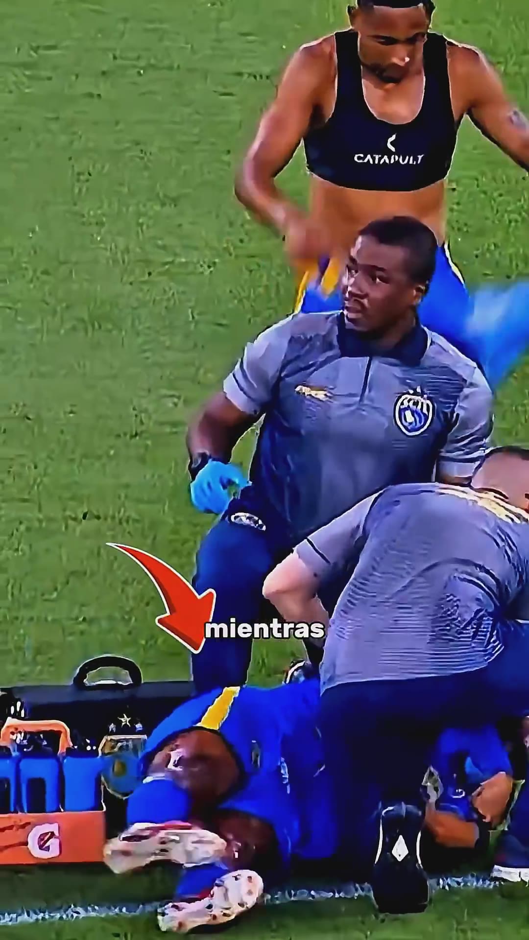 Un momento que conmovió a todo el mundo del fútbol. 🙏❤️ #Fútbol #Flamengo #JuegoLimpio #Respeto