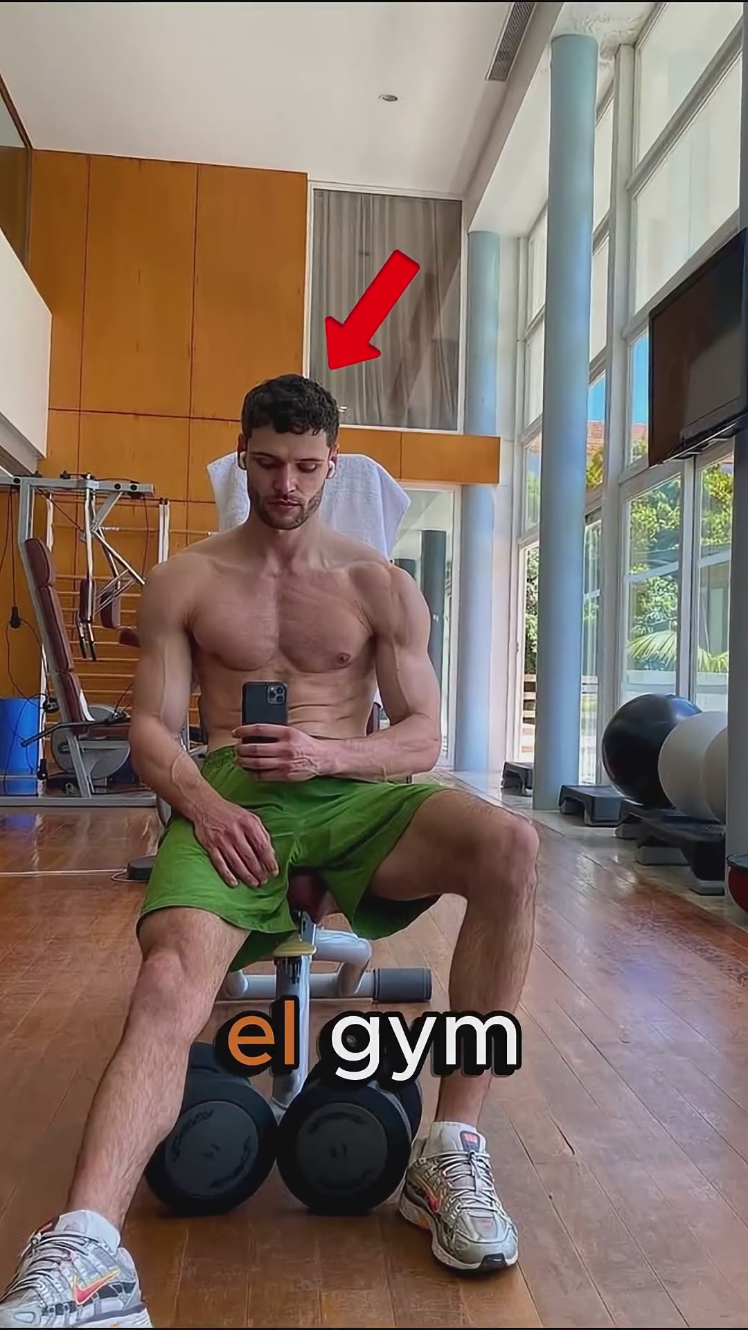 DEJÓ el gym por la CALISTENIA 🤯😱 #gym #calistenia #gymrat #fitness