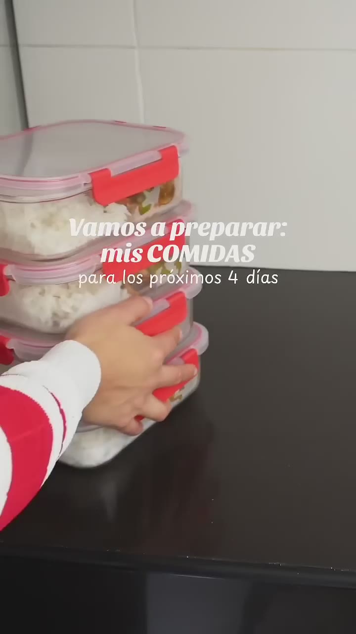 Meal Prep saludable 🥞🍗 4 recetas fáciles para la semana #receta #mealplanning #plandealimentacion