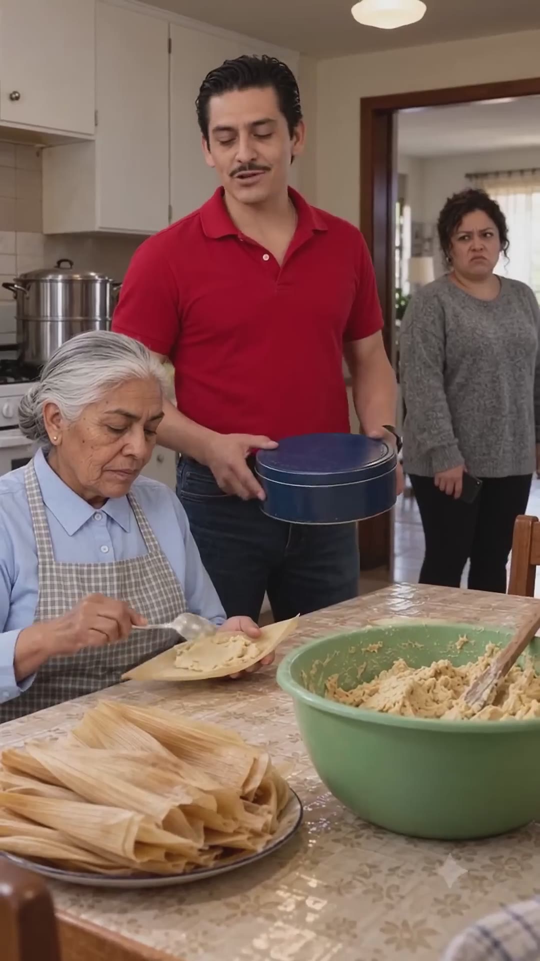 «Usted es la señora que ayuda aquí», le dijo su yerno… 🫔