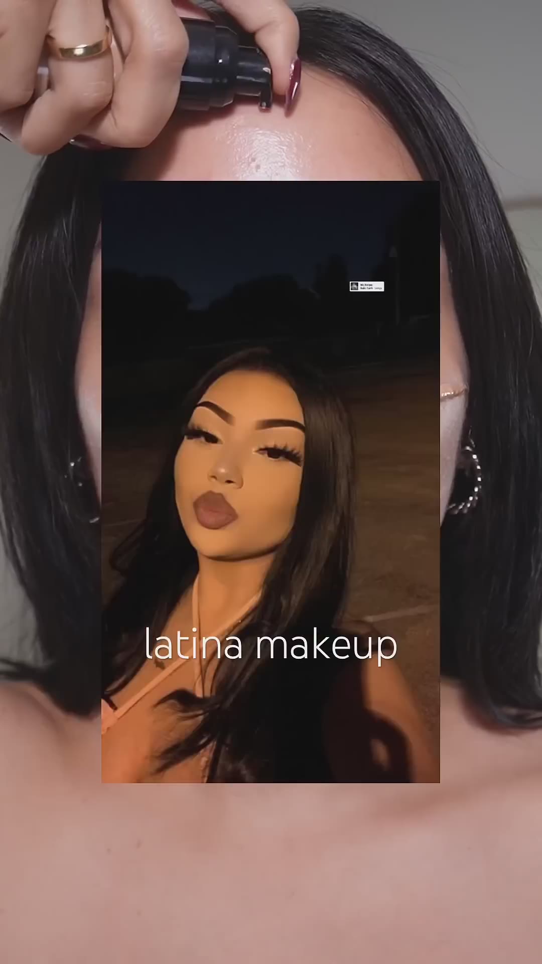 Latina Makeup tutorial #maquillaje #latina #latinamakeup #makeuptrends