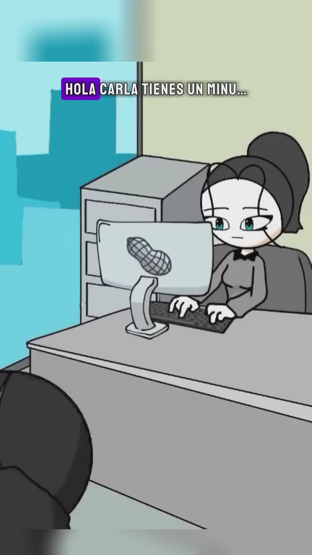 FAVORES DE OFICINA #humor #carla #callcenter #oficina #jefa #animacion