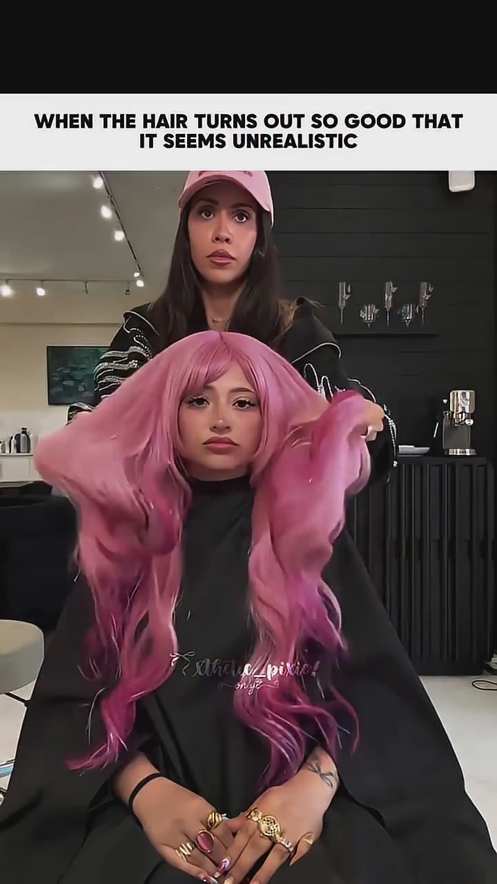 When the hair turns out so good...😌|| #shorts #trending #viral #bts #fpy #relatable #edit