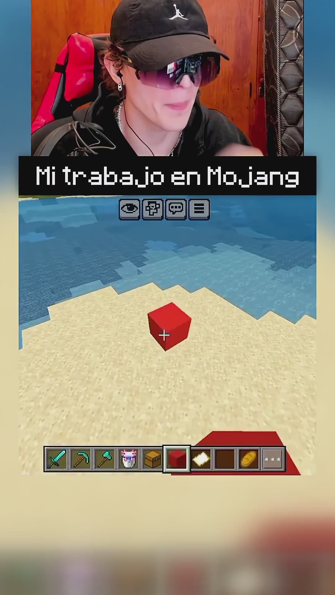 Mi trabajo en MOJANG🤣 #sonic