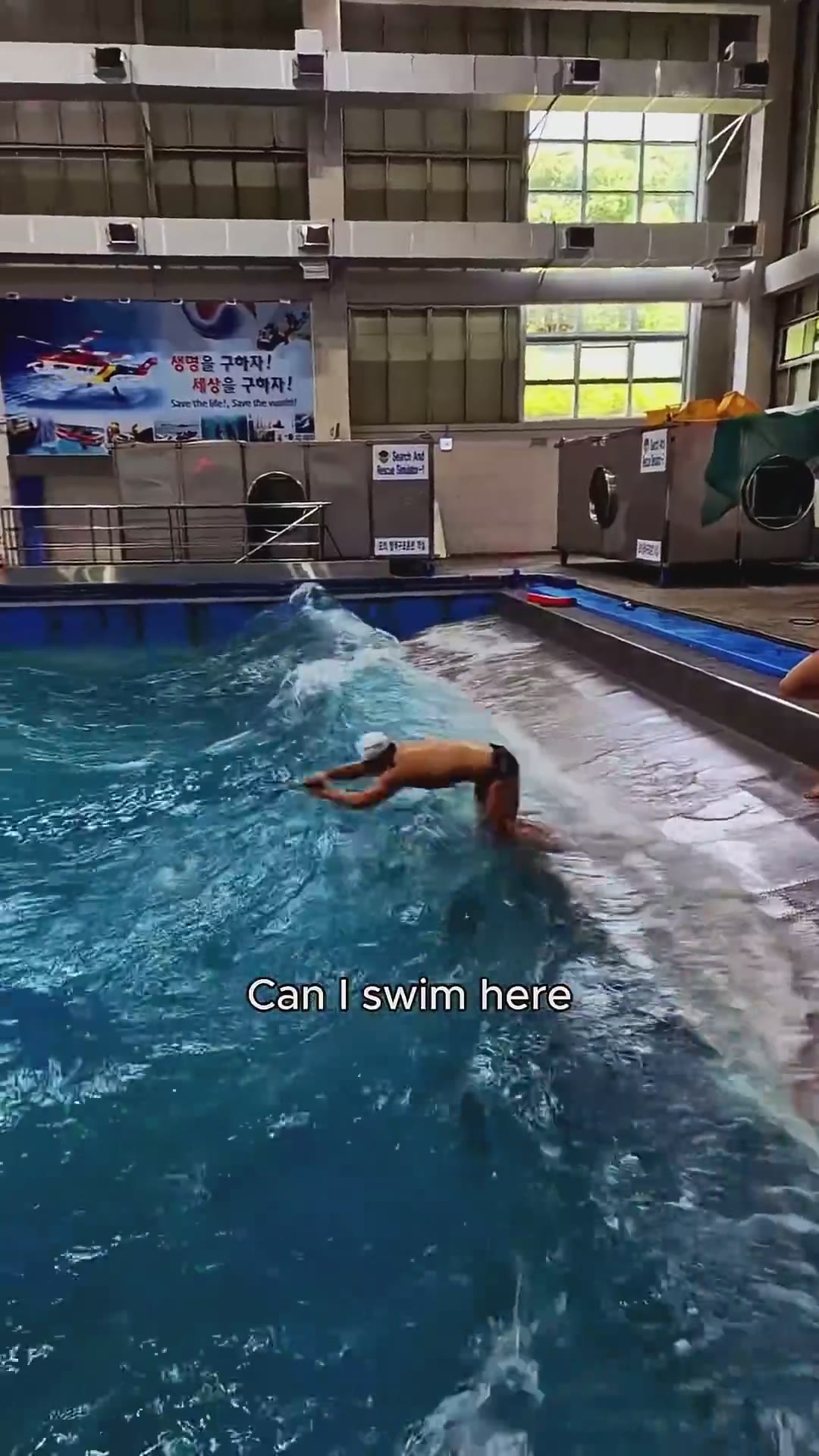 Can i swim here? #wukong #swimming #fyp