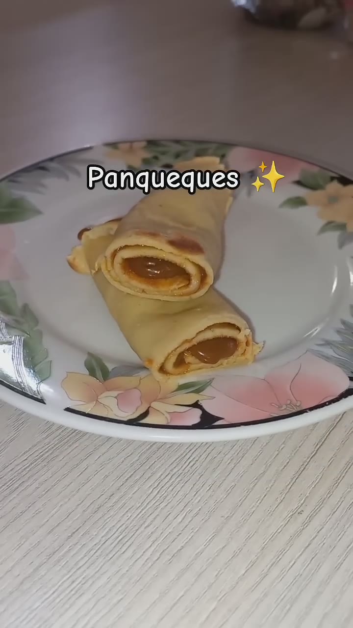 Panqueques ricos y fáciles! 🥞😋 Con 3 ingredientes!💘 #panqueques #receta #recetasfaciles #delicioso