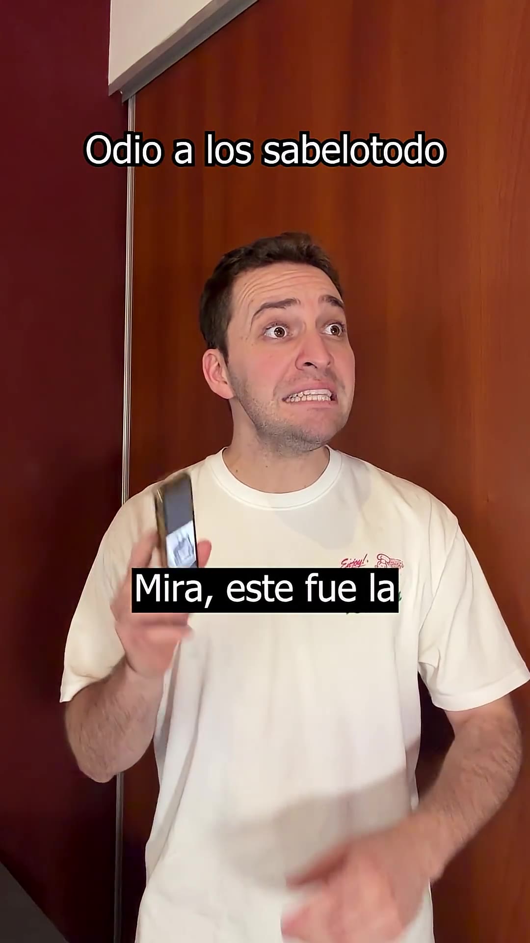 Odio a los sabelotodo 🤓 #youtubeshorts #shorts