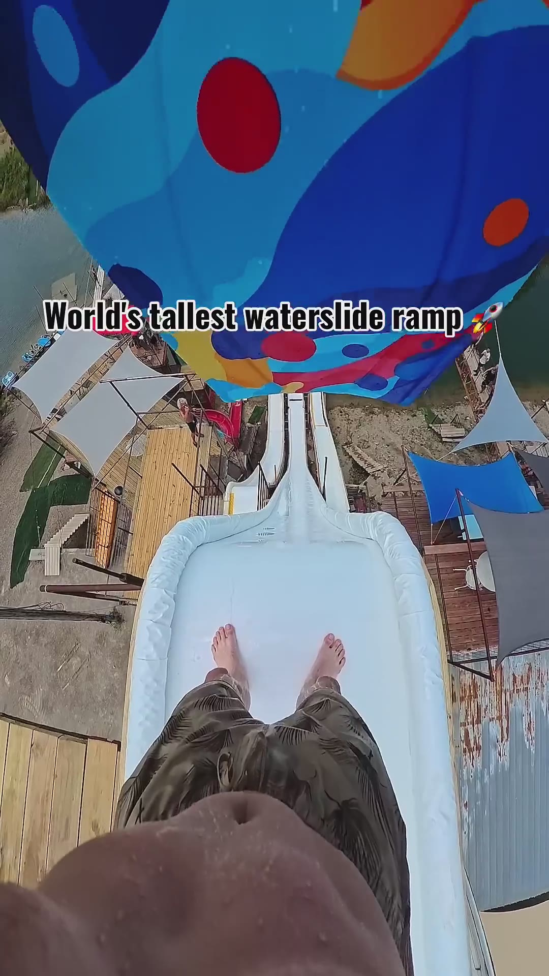 Tallest Waterslide Ramp EVER 🎬 Matt Whitson #GoPro