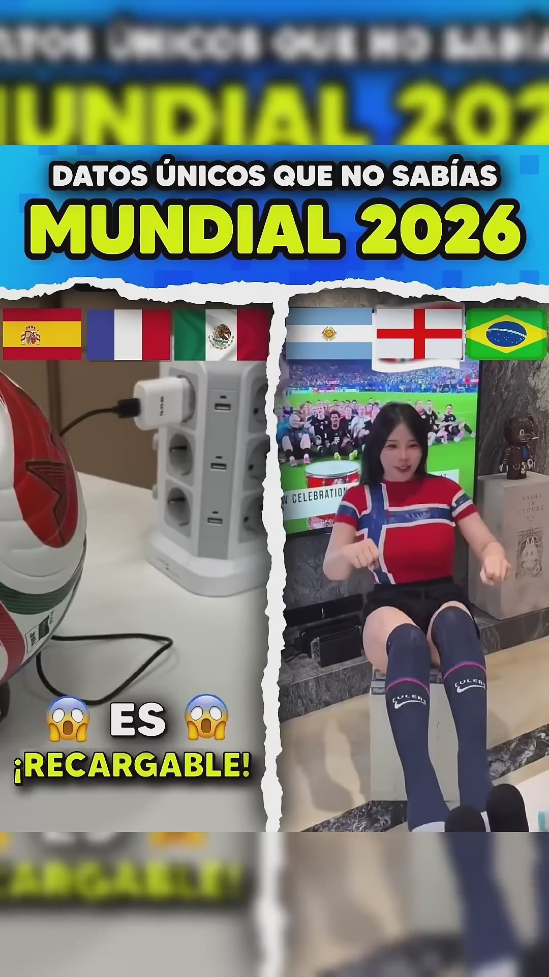 Datos que no conocías de los mundiales del 2026 #mundial #futbol #mundial2026