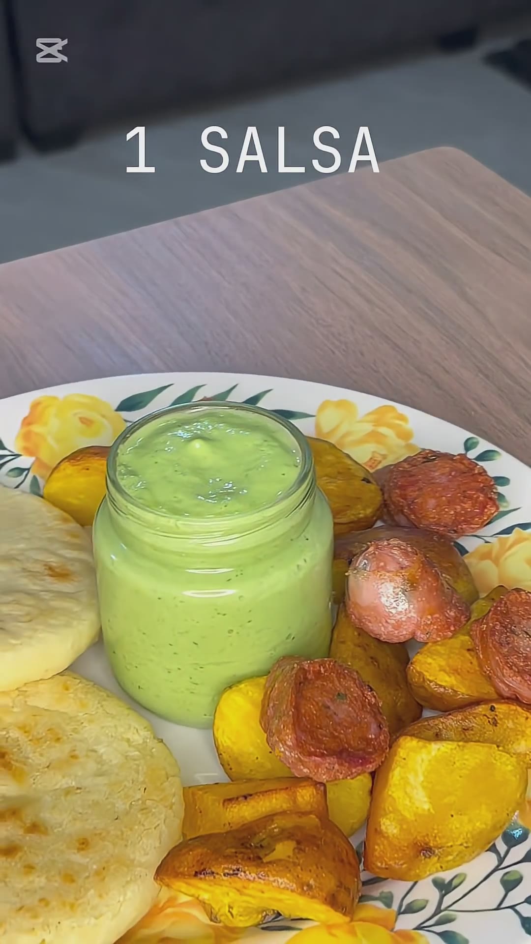 Aderezo verde o guasacaca Venezolana! 😮‍💨🇻🇪 #colombia #venezuela #salsa #receta