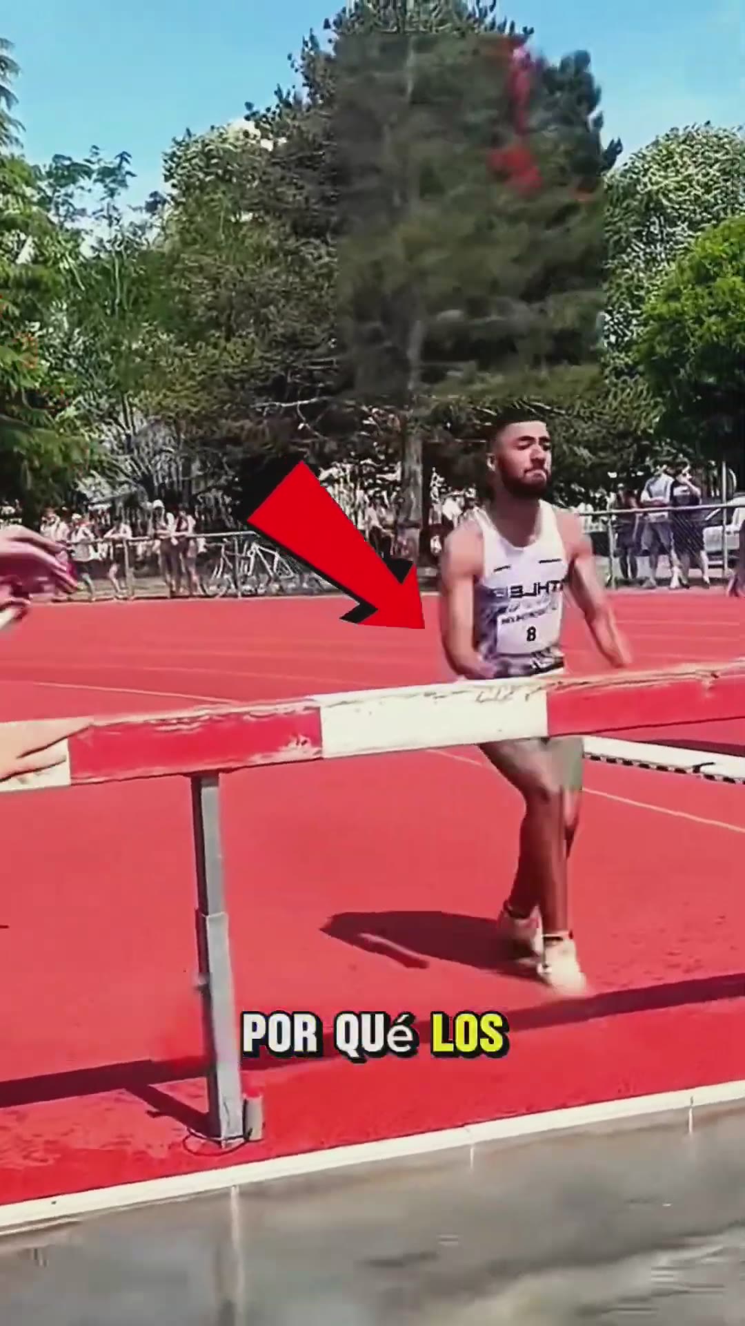 ¡¿Por qué los corredores saltan a un foso de agua?! 😱🏃 #Atletismo #Curiosidades