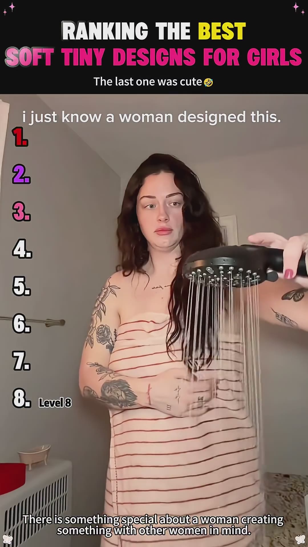 When Women Design… IYKYK ✨#relatable#woman #bathroom #design
