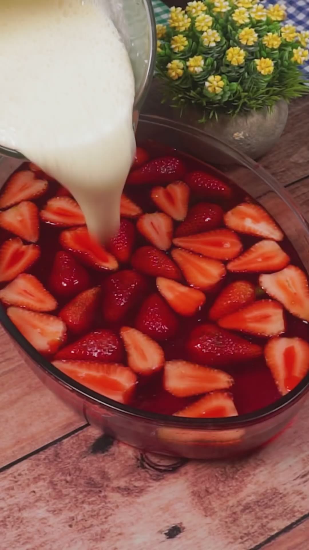 ¡Este postre dejó a todos sorprendidos por lo fácil y delicioso que queda! #recetas #comida #cocina