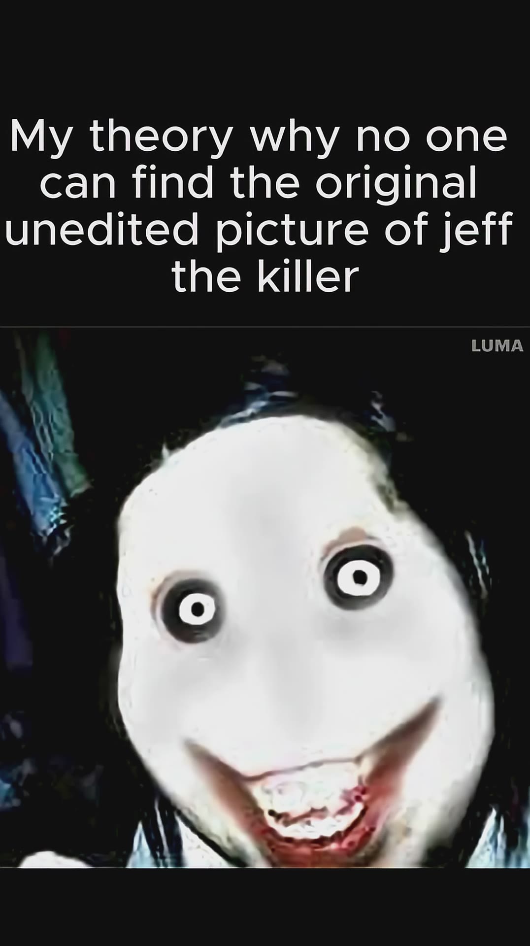My Jeff the killer theory || #horror #creepypasta #theory