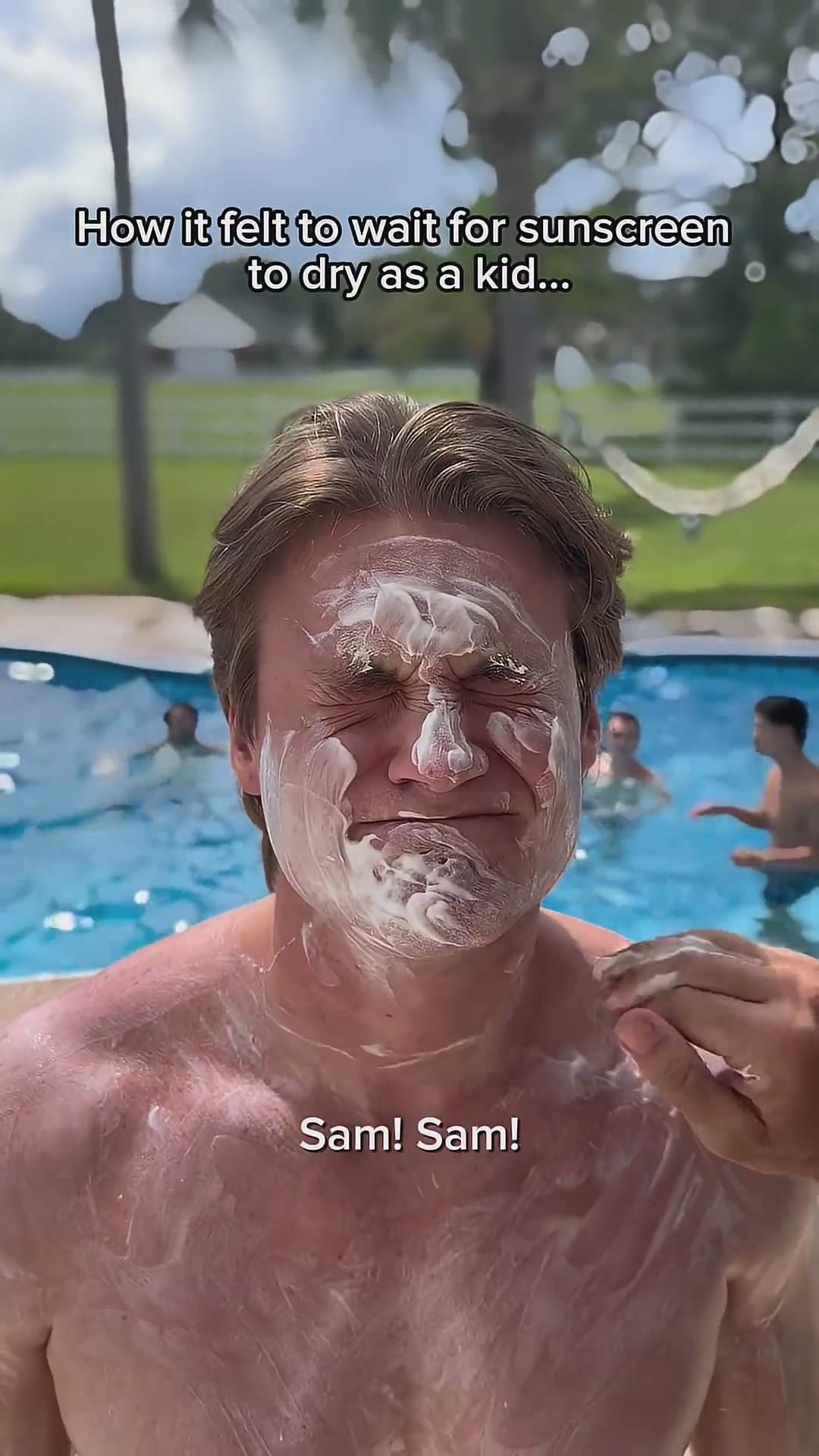 POV: Waiting for sunscreen to dry as a kid…😪@Chubbies #theboys #viral #shorts