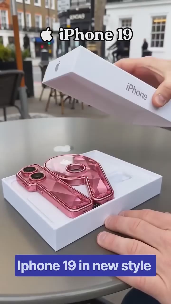 Iphone 19 Pro in 19 style #smartphone #unboxing #fyp #viral #contentcreator #creatorsearchinsights