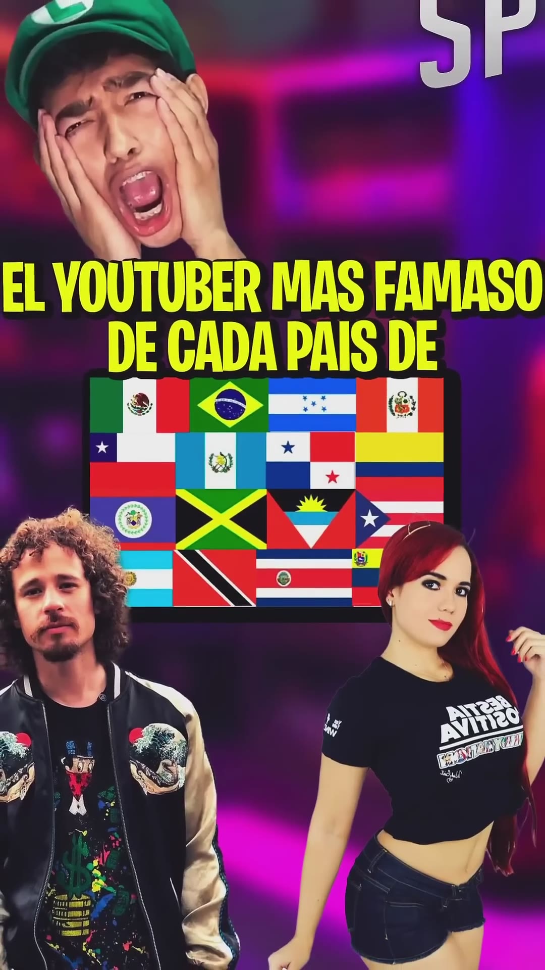 EL YOUTUBER MÁS FAMOSO DE CADA PAÍS DE LATINOAMÉRICA 🗺️ #shorts #latinoamerica #fyp #datos #yt
