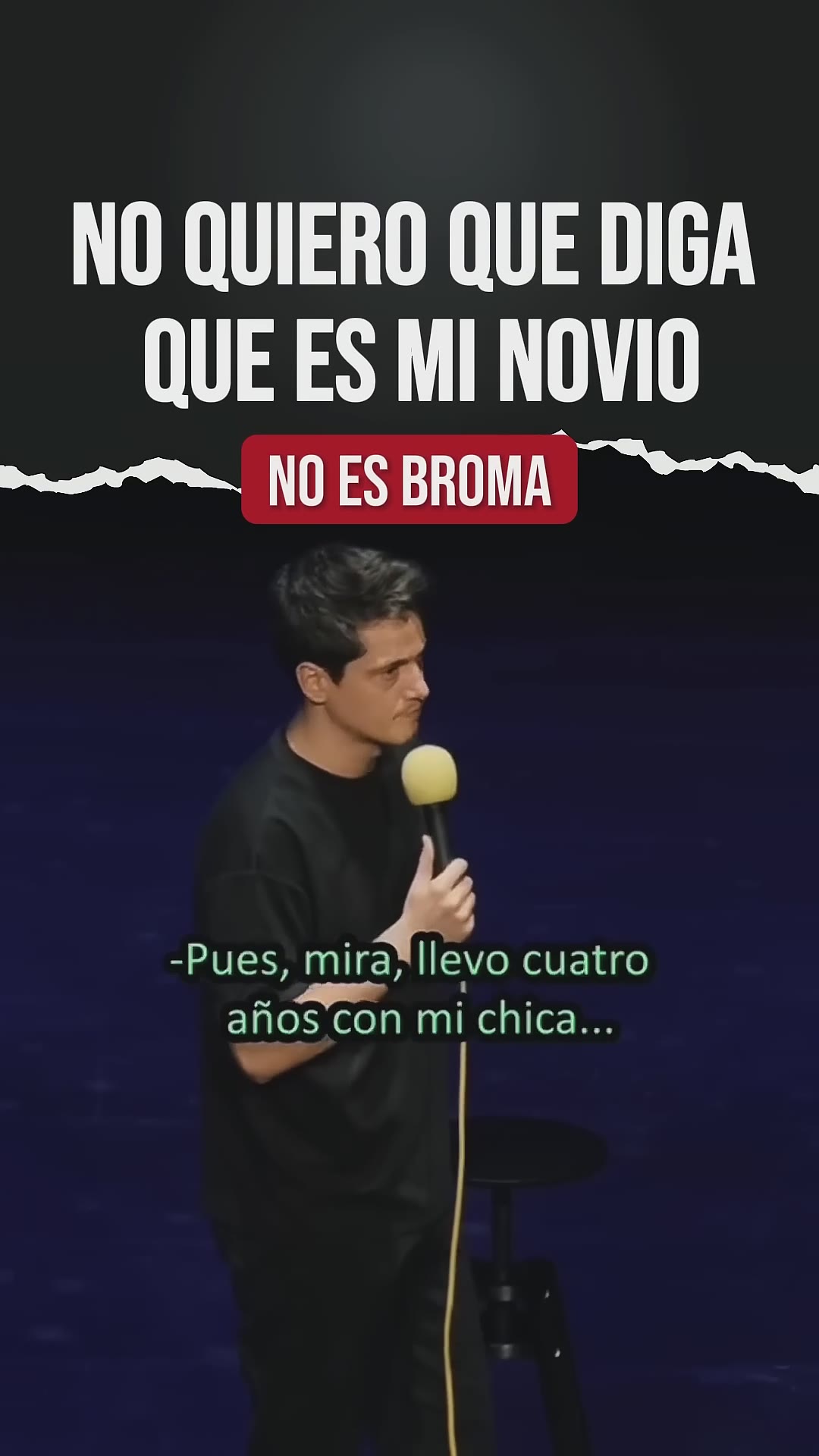 No quiero que diga que es mi novio - Luciano Mellera #standup