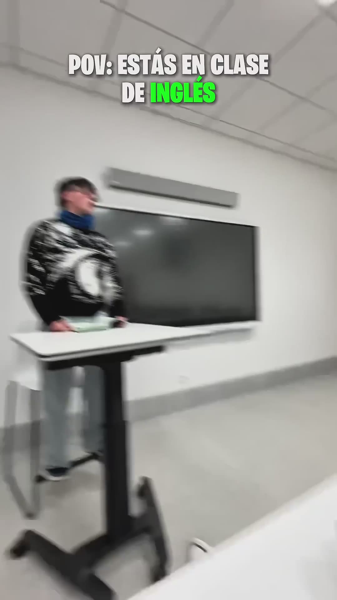 POV: estás en clase de inglés #humor #pov