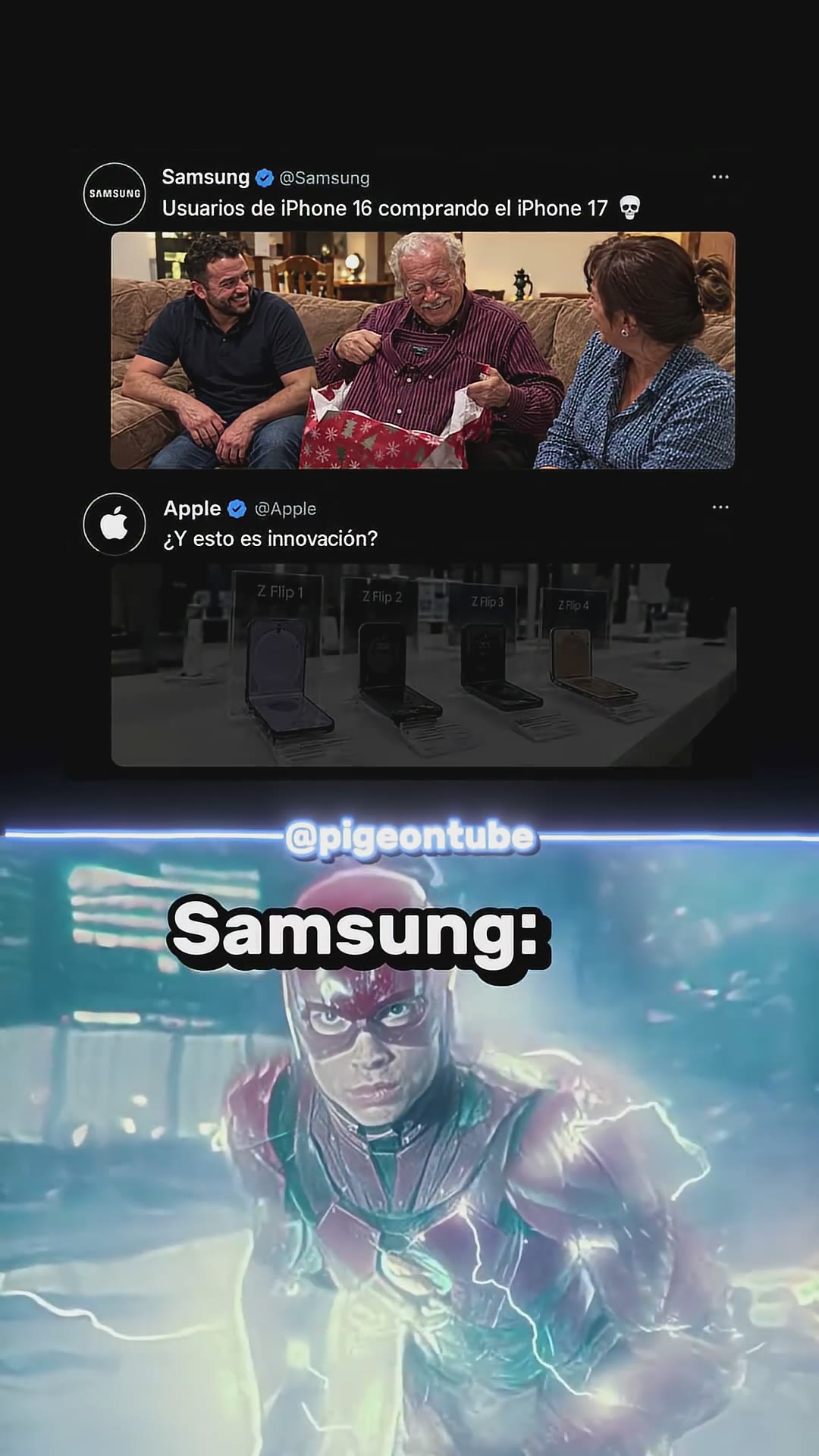 Apple no iba a dejar que eso quedara impune. #memes #smartphone #divertido #apple