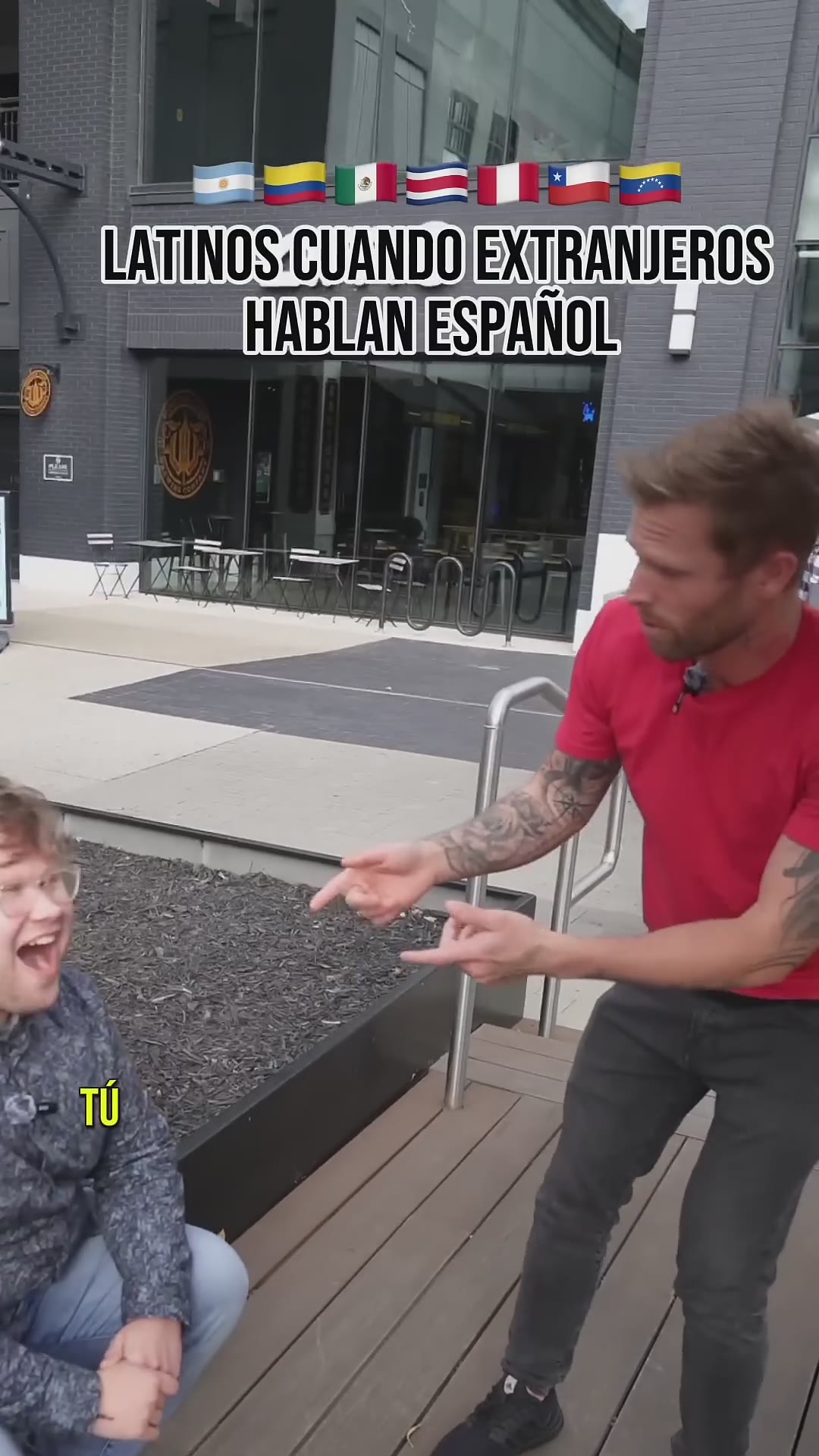 Americanos cuando latinos hablan inglés 😂 #humor #ingles #comedia #argentina #colombia