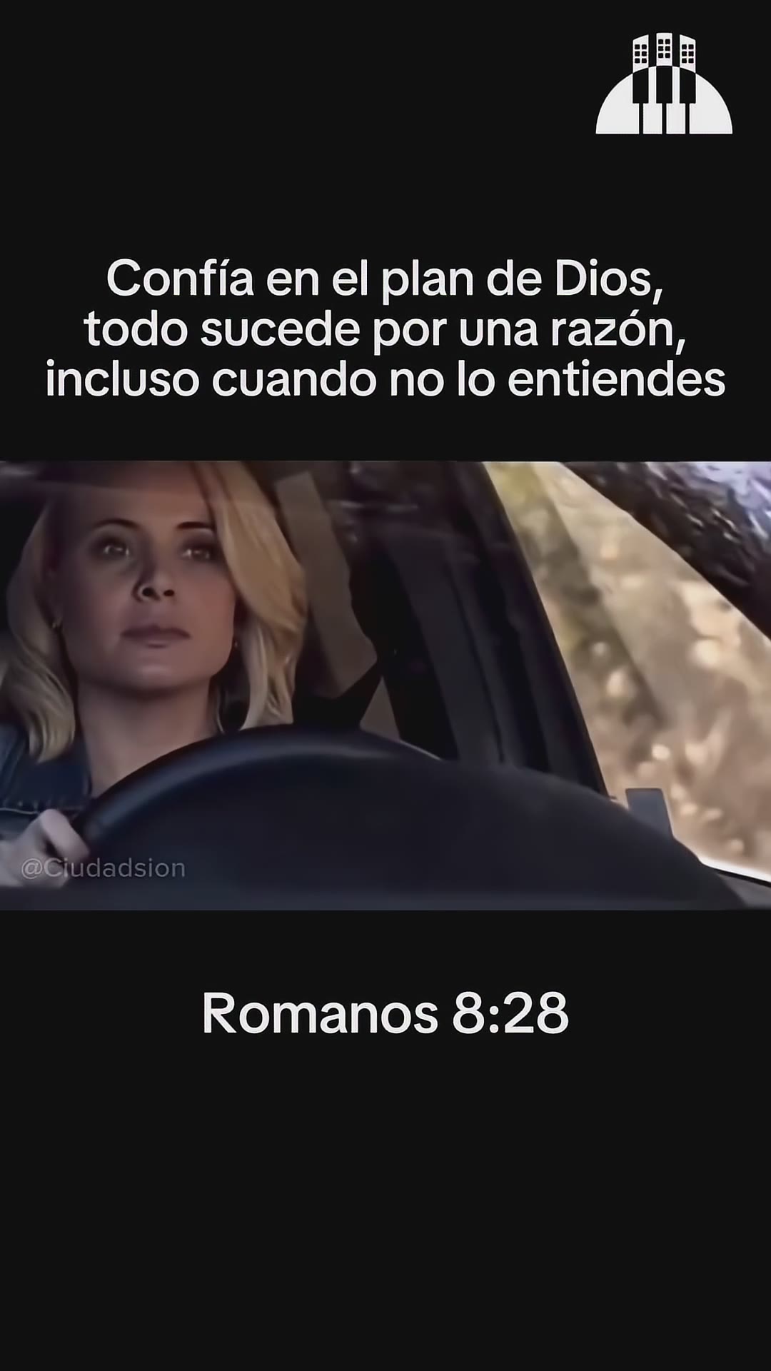 Confía en el plan de Dios aunque no entiendas el camino Él siempre sabe lo que hace🙏❤️ #ciudadsion