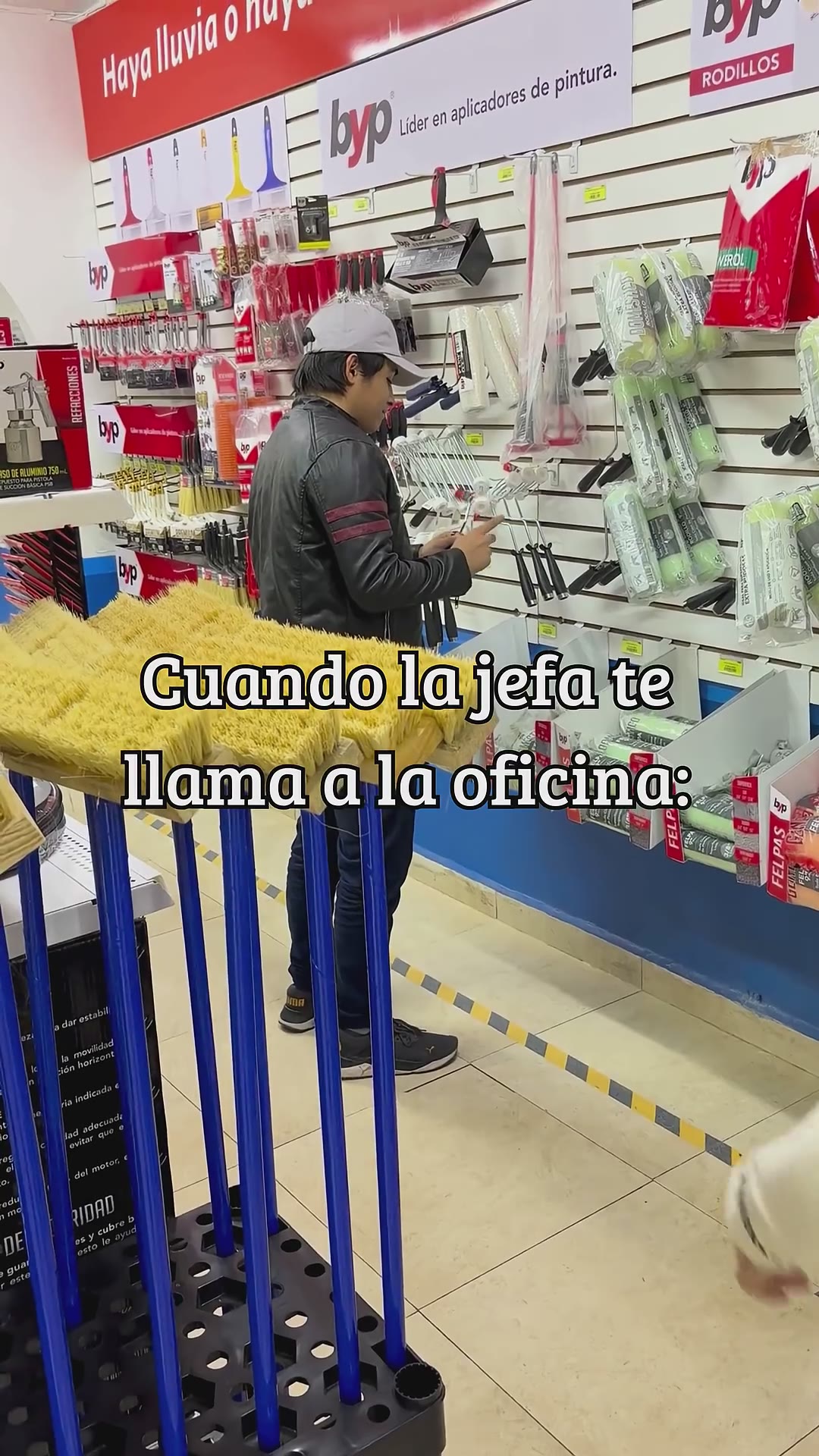 Cuando el jefe te llama a la oficina #paintworks #pintura #pintor #humor #material #trabajo