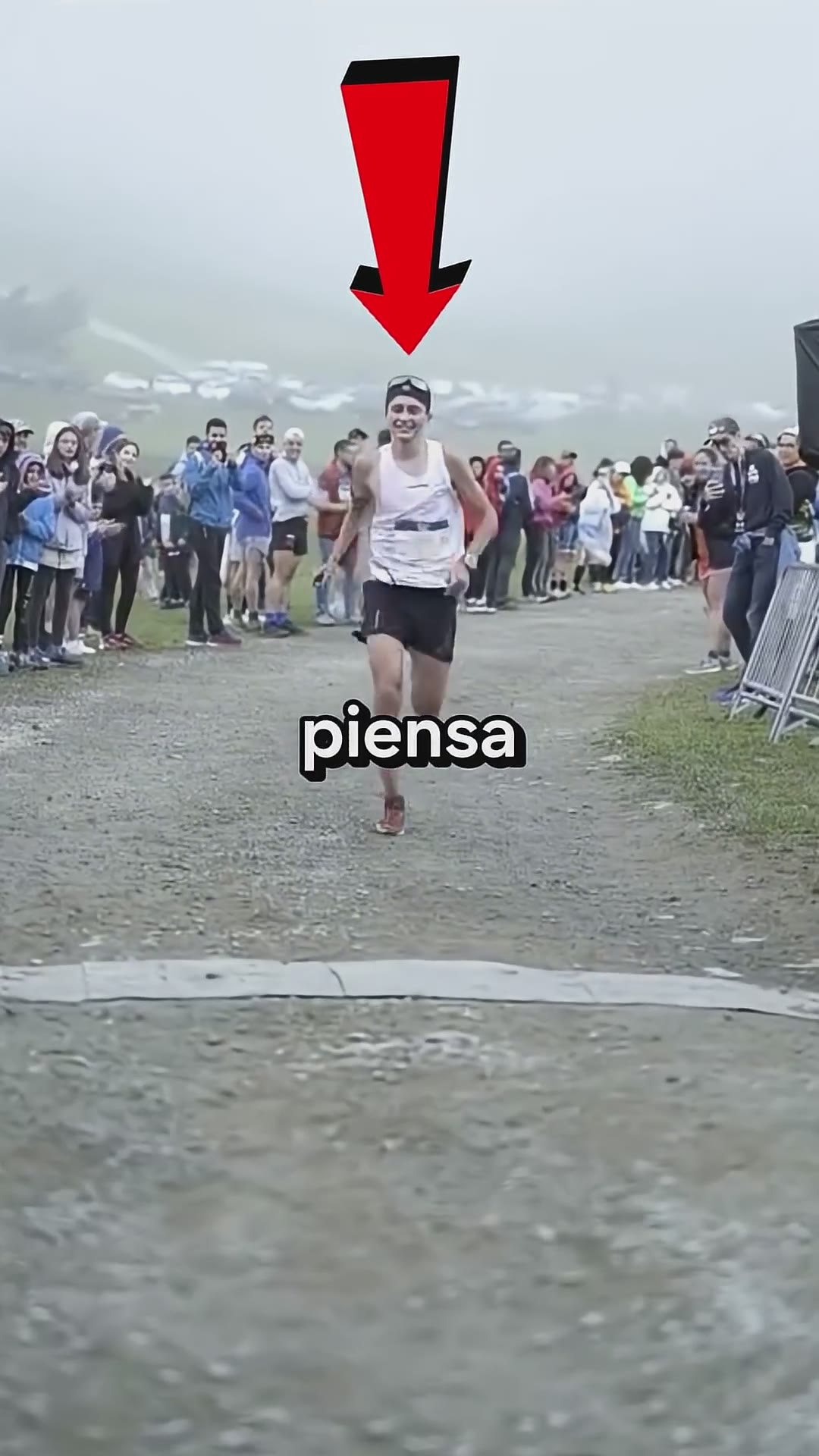 He Finished TOO Fast!😮🏃#sports #race #unexpected