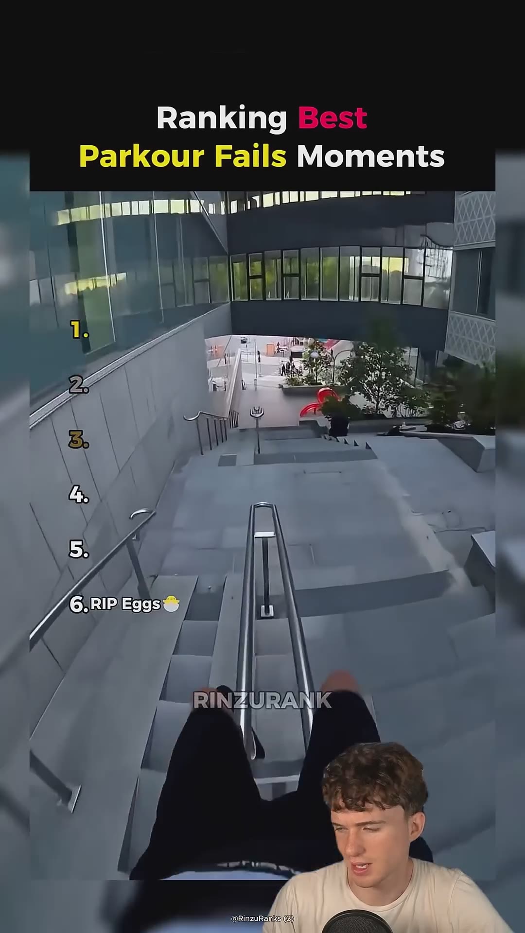 ranking the BEST parkour fails😮😭