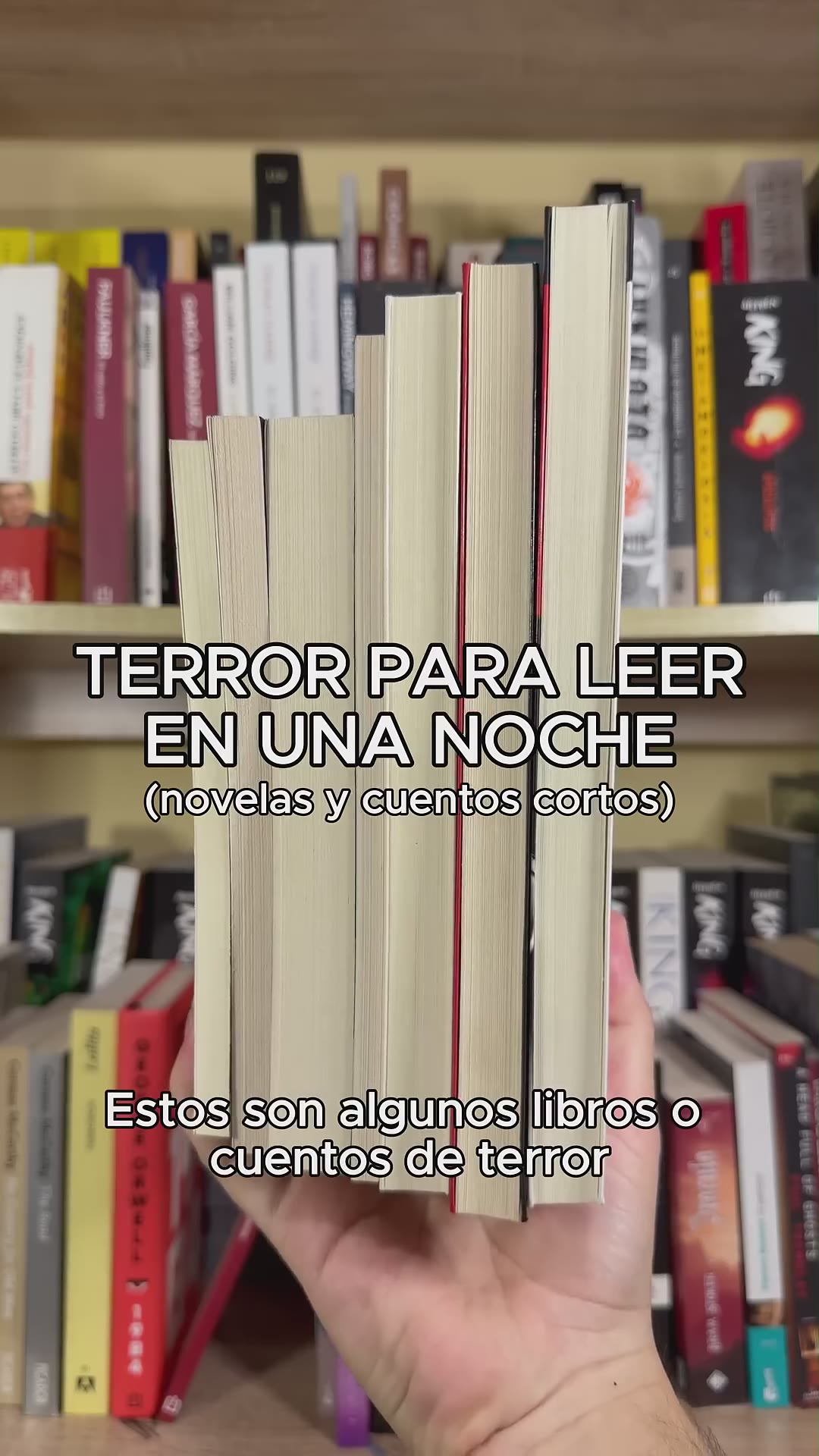 Algunas novelas y cuentos de terror cortos. #booktube #libros #lectura #literatura #terror #horror
