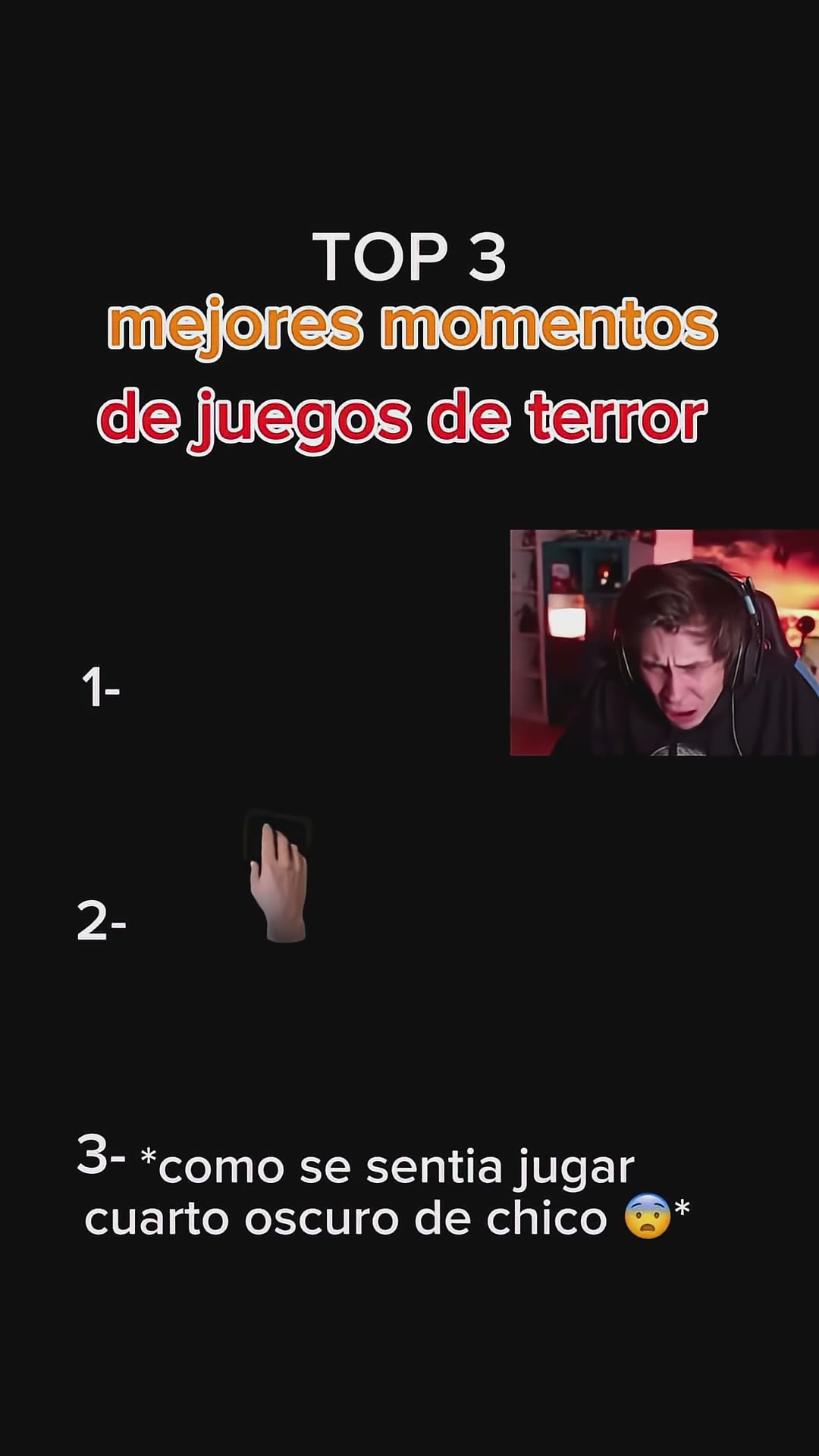 Top 3 MEJORES momentos de juegos de TERROR 👻 #rubius #robleis #sustos #carreira