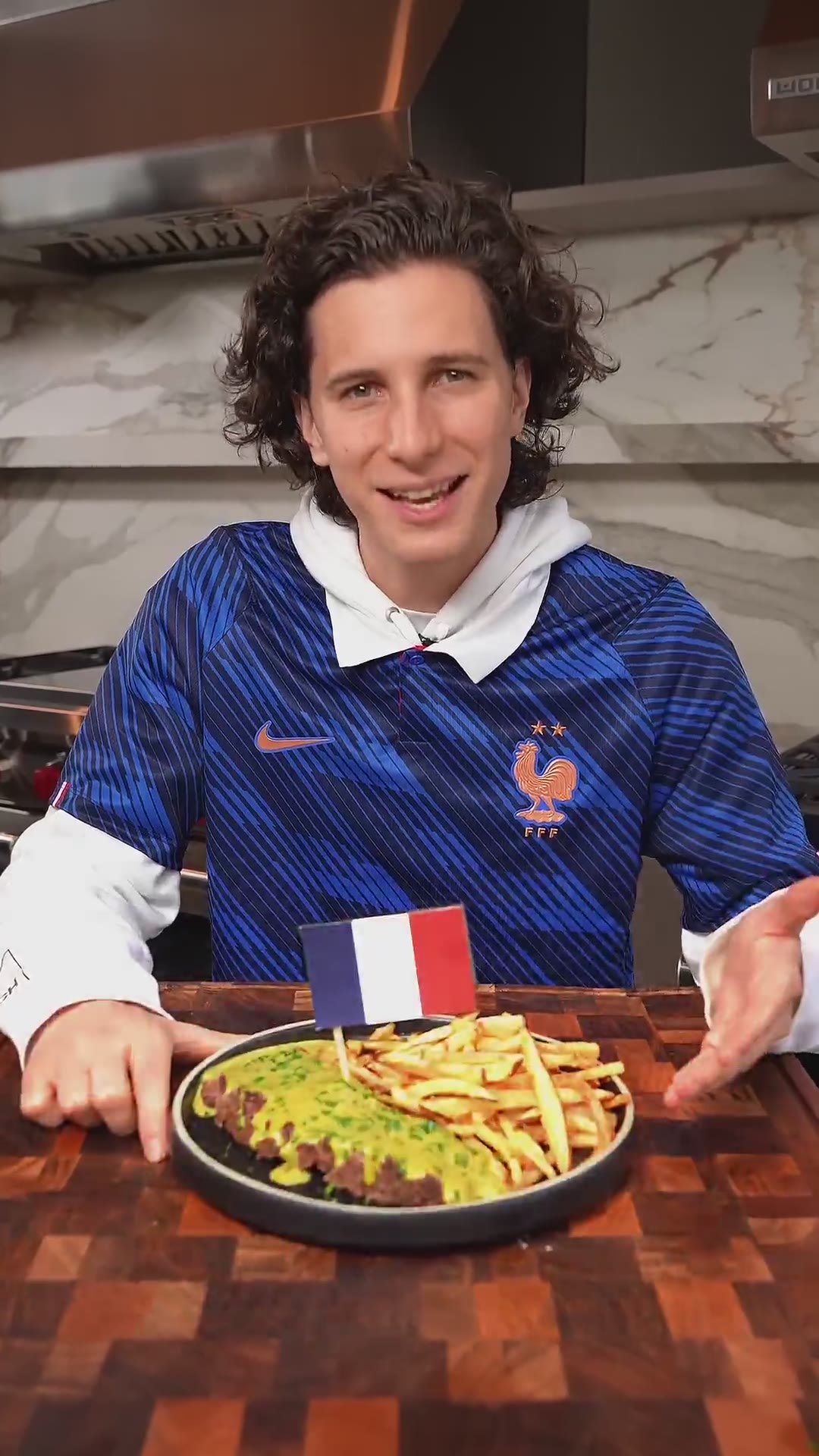 FRANCIA 🇫🇷 vs ESPAÑA 🇪🇸 Steak Frites vs Jamón Iberico SEMIFINALES! Quien gana? 👀 #quechille
