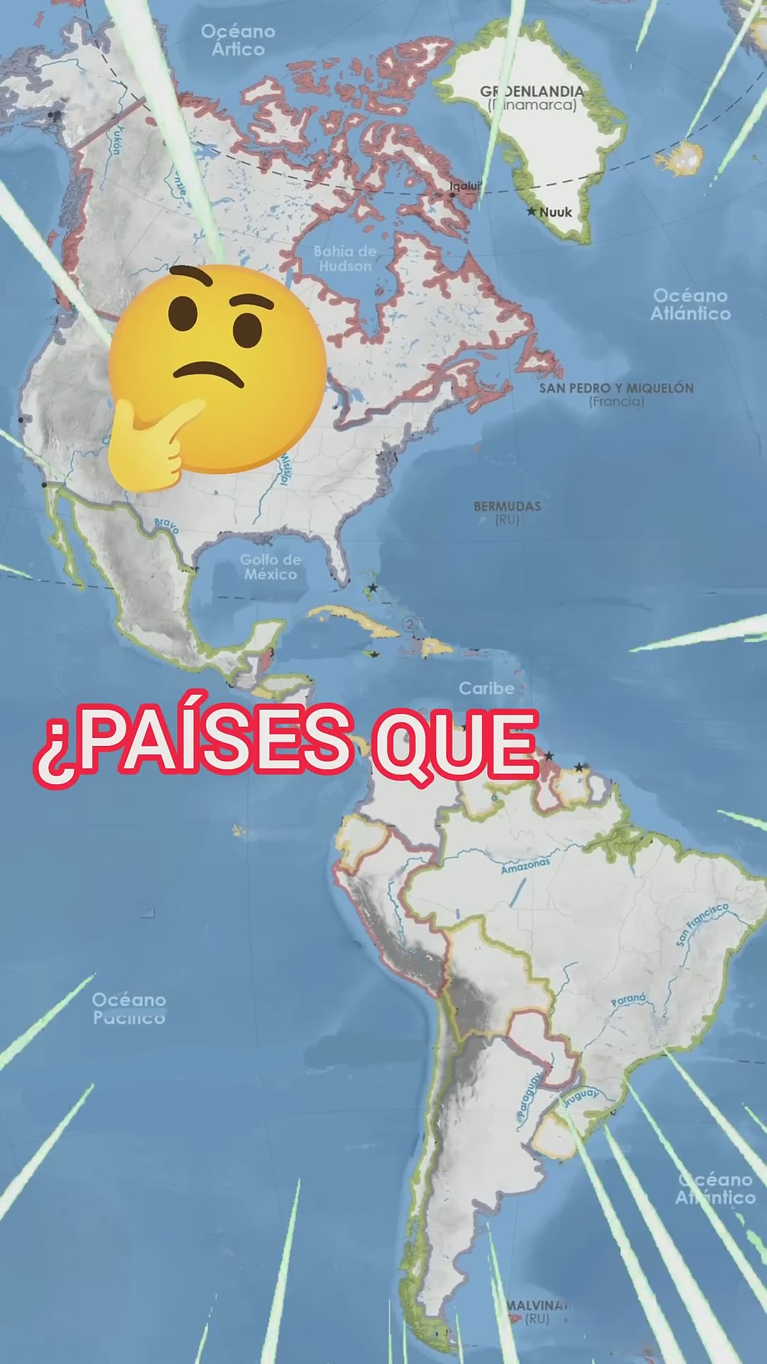 PAISES QUE SE ODIAN EN LATINOAMÉRICA #countryballs #mapa #historia #guerra #curiosidades