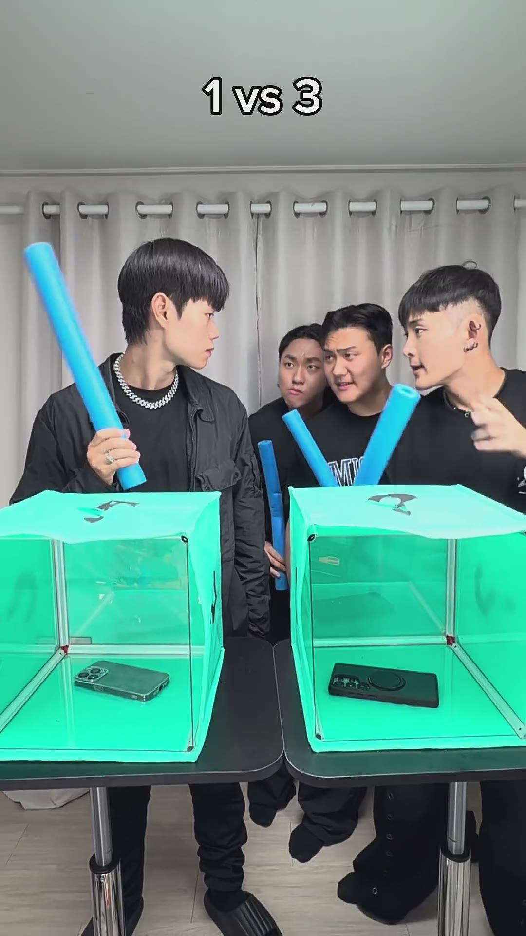 1 vs 3 Beatbox Game #beatbox #tiktok