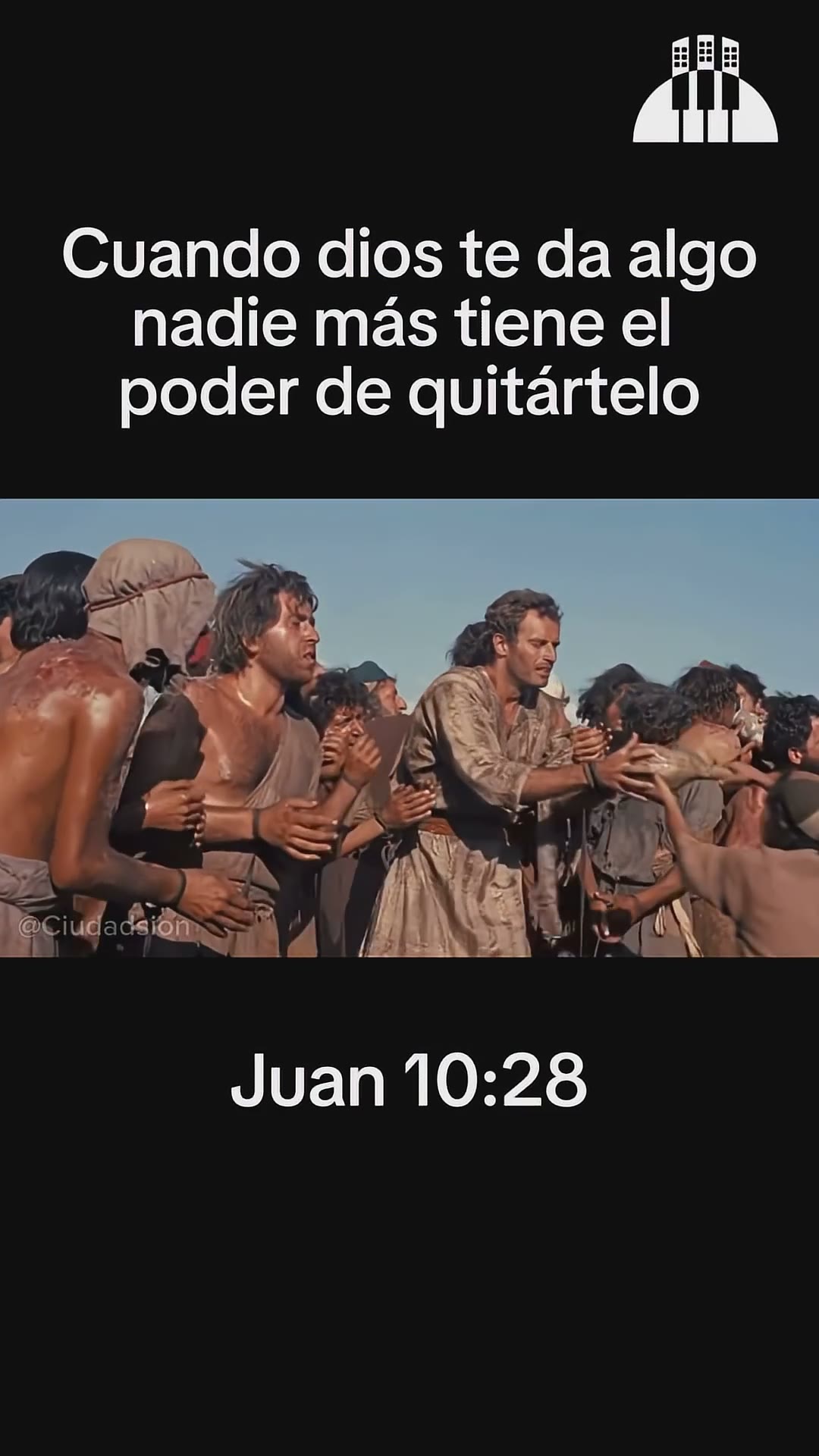 Cuando Dios te entrega algo, nadie podrá arrebatártelo de sus manos 🙏❤️ #ciudadsion